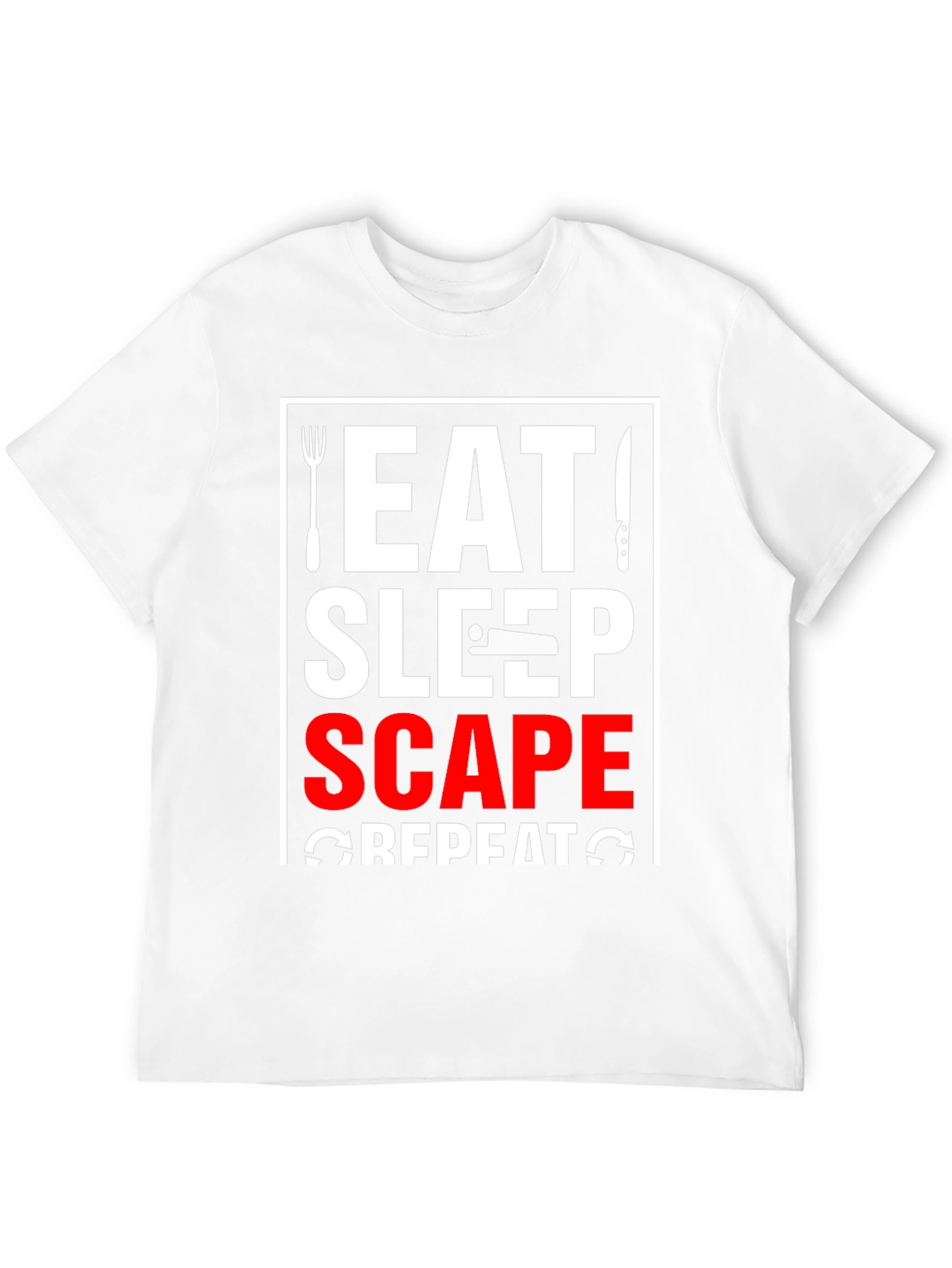 Eat Sleep Scape Repeat Graphic Tee