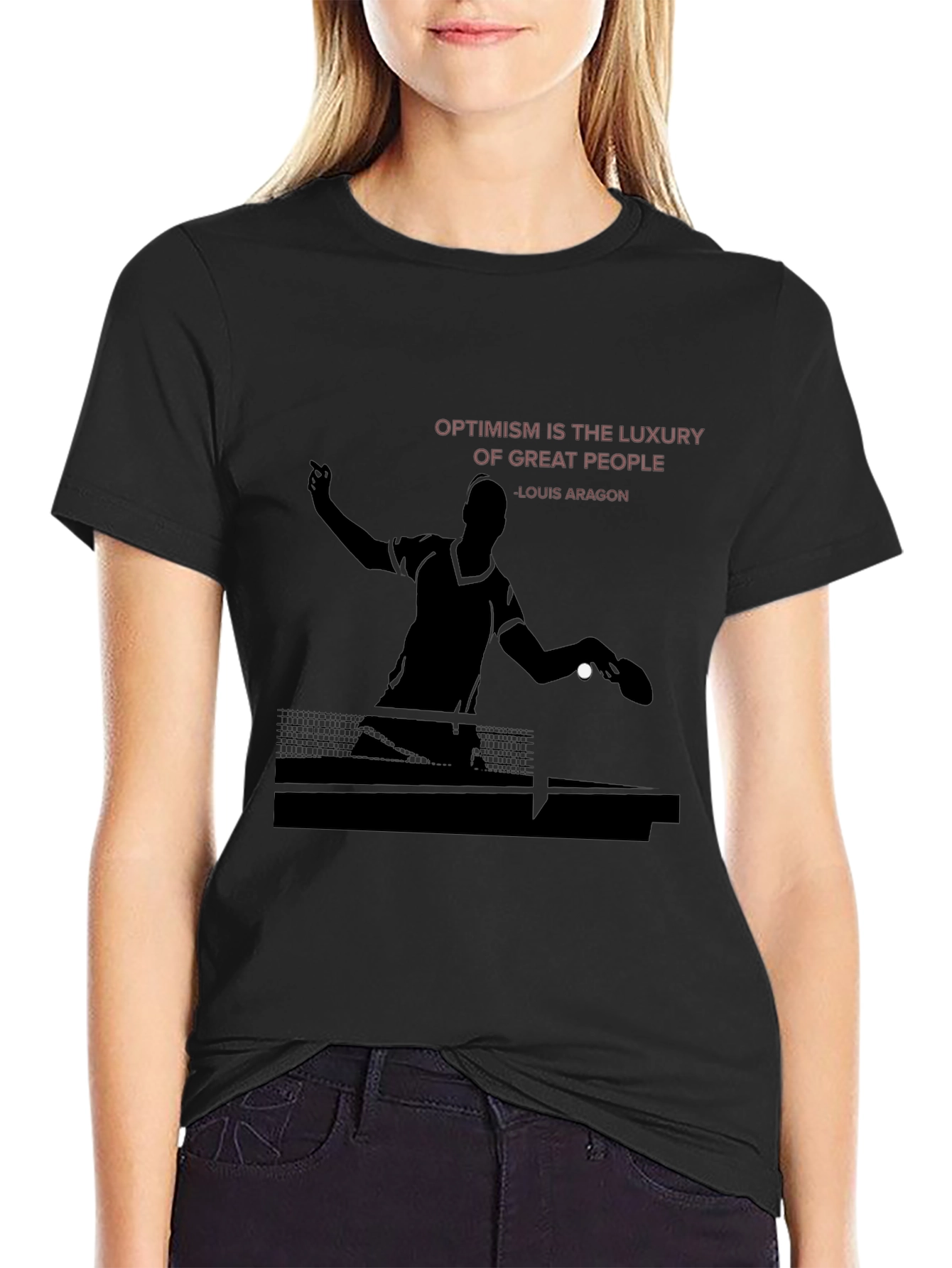 Optimism Ping Pong Graphic Tee