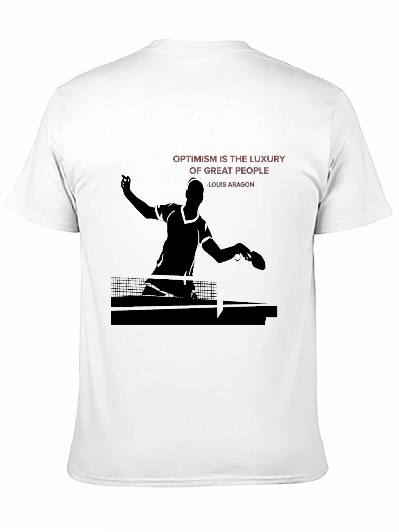 Optimism Ping Pong Graphic Tee