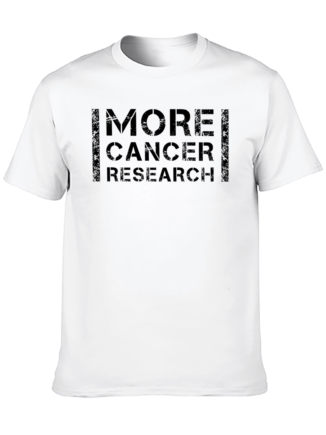 More Cancer Research Black T-Shirt