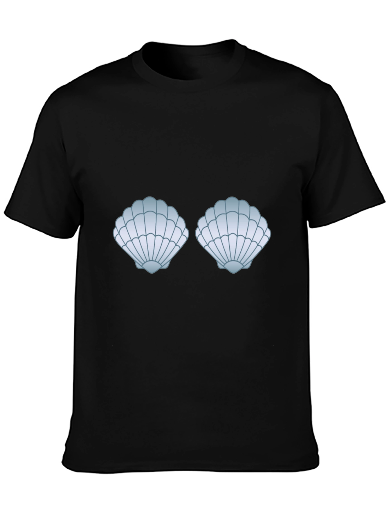 Seashell Bra T-Shirt - Funny Costume Top