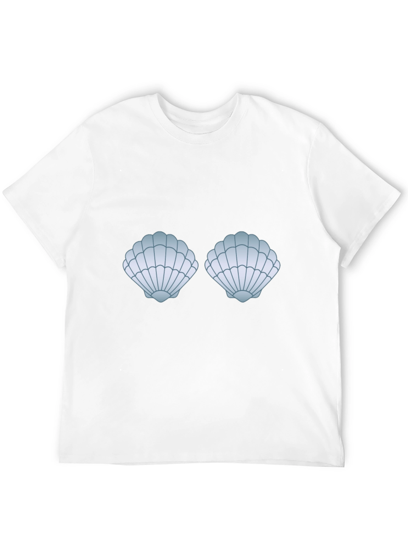 Seashell Bra T-Shirt - Funny Costume Top