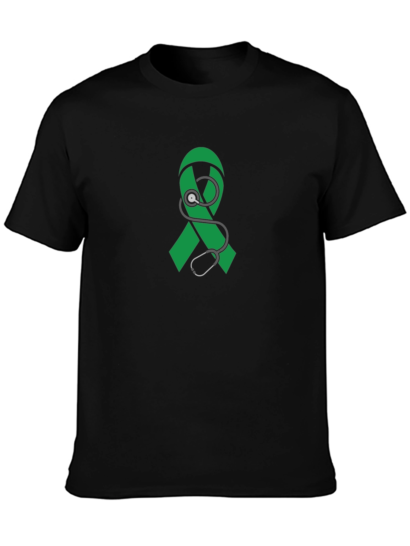 Awareness Ribbon Stethoscope Graphic Tee
