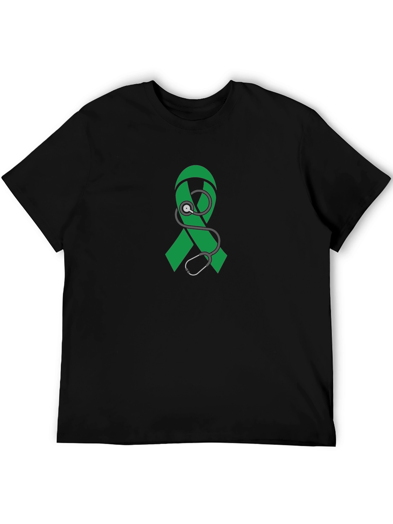 Awareness Ribbon Stethoscope Graphic Tee