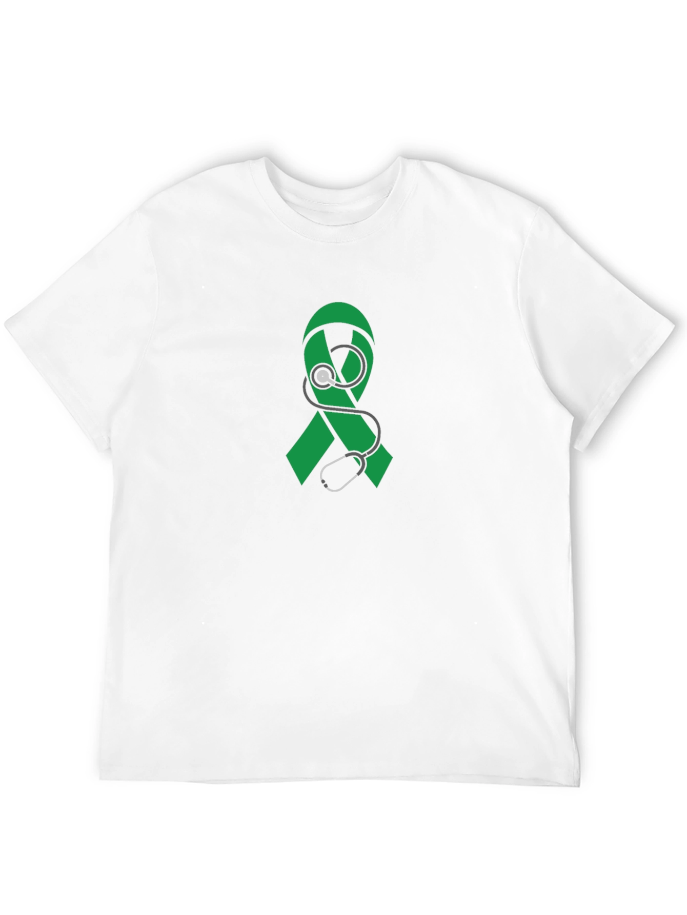 Awareness Ribbon Stethoscope Graphic Tee