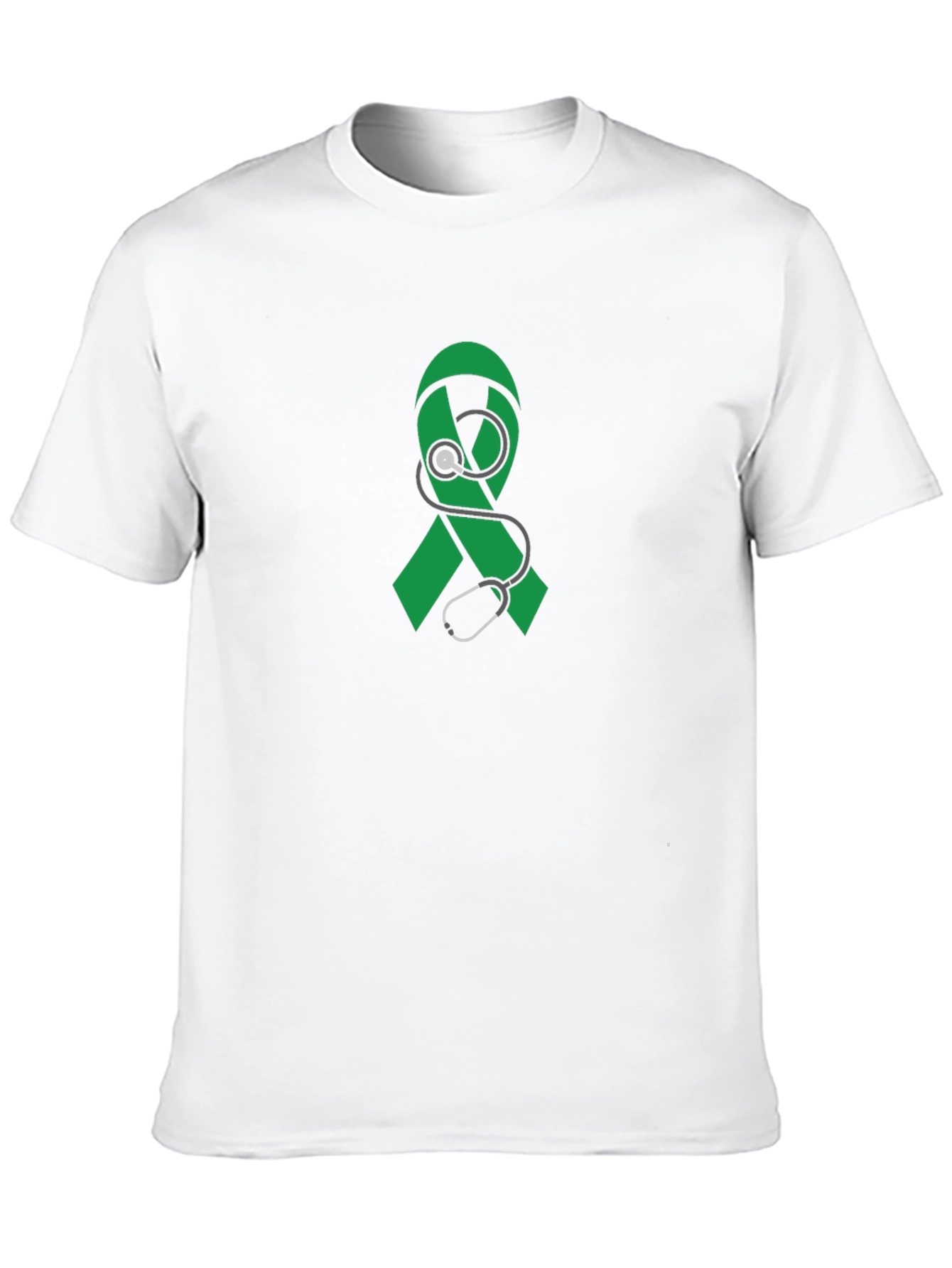 Awareness Ribbon Stethoscope Graphic Tee