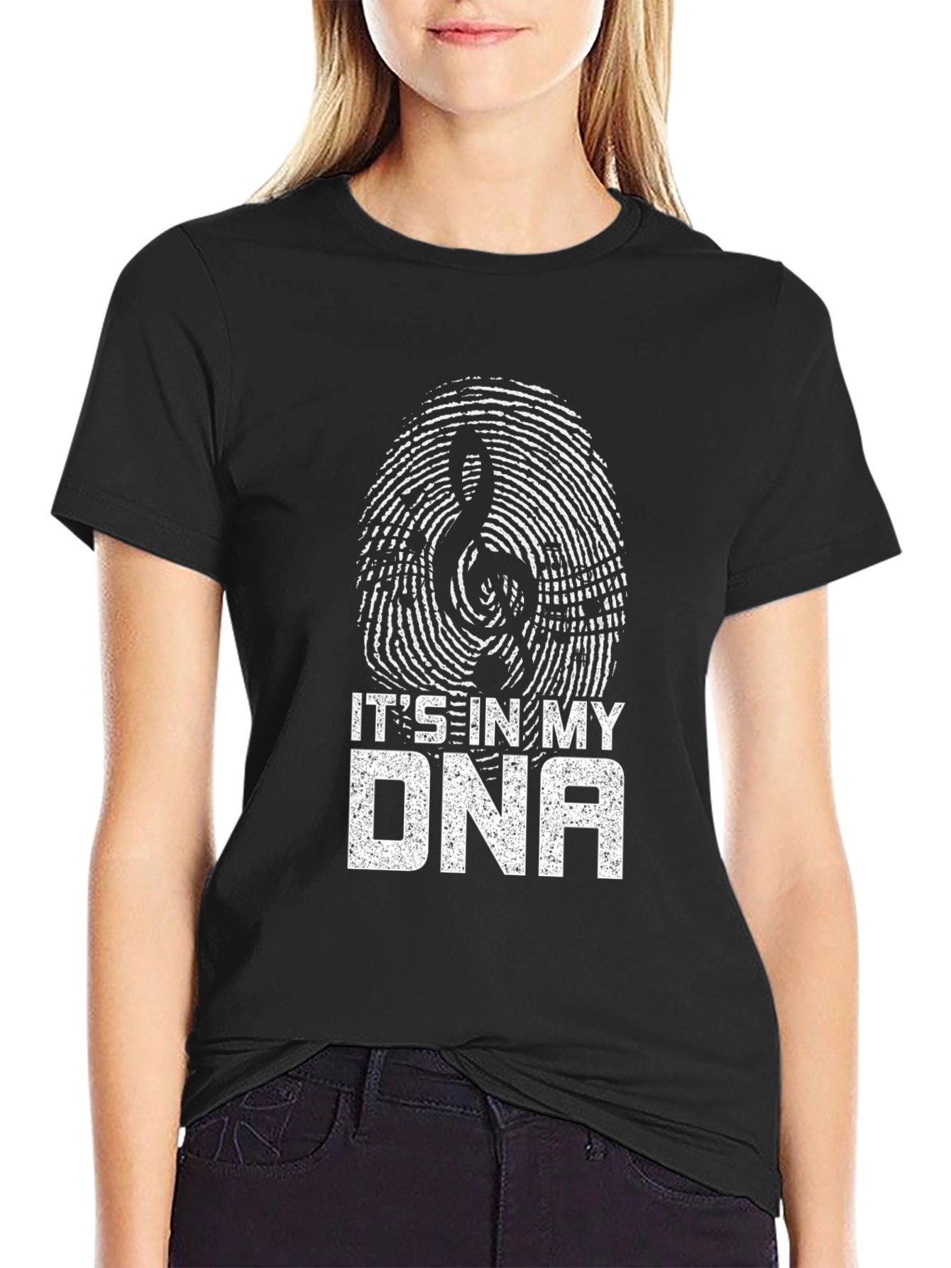 Music DNA T-Shirt - Musician Gift Idea
