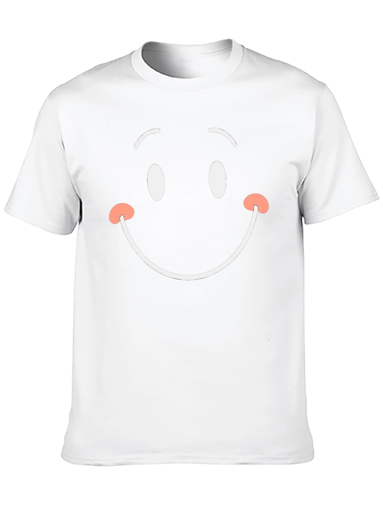 Smiley Face Graphic Black T-Shirt