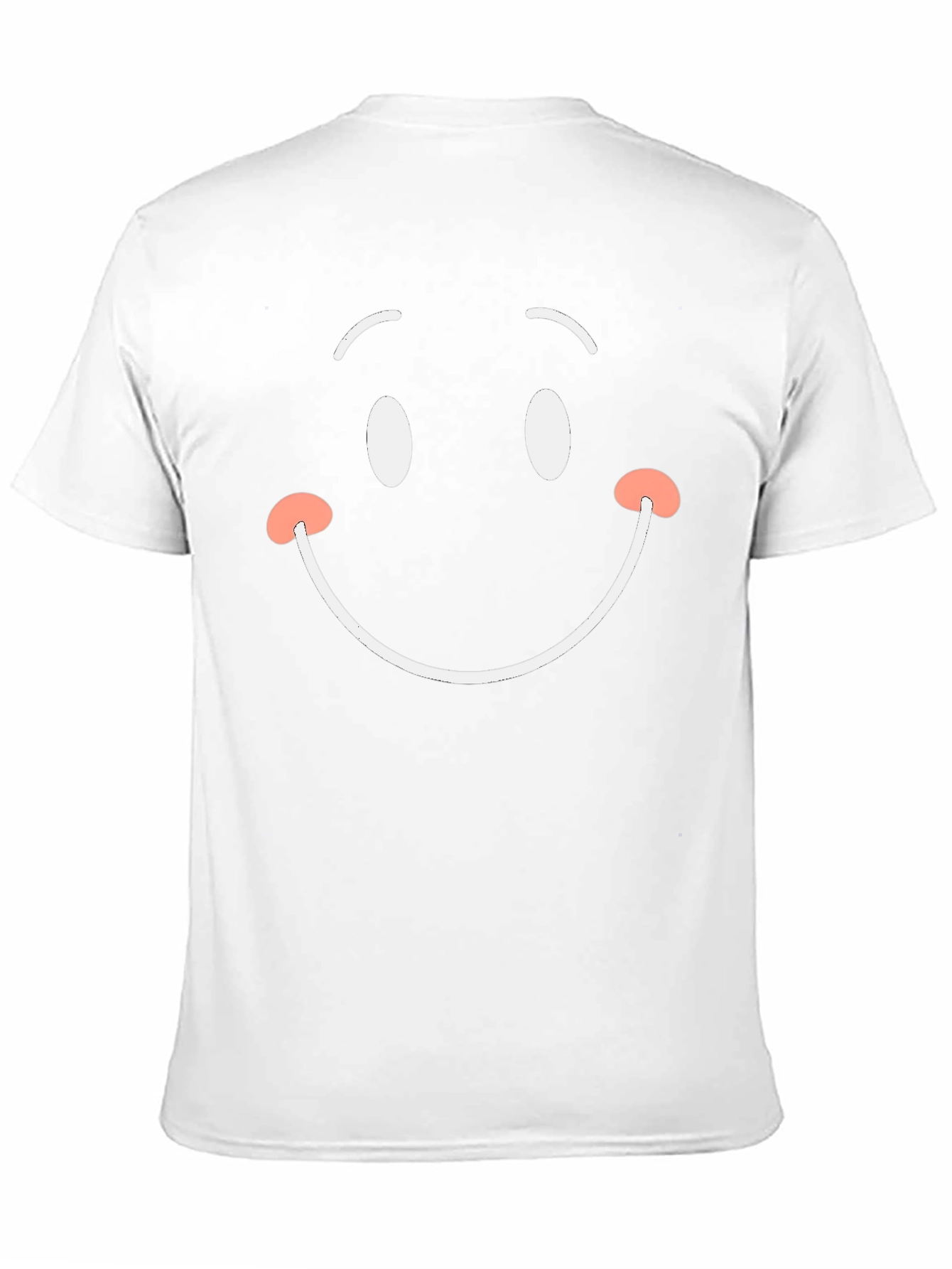 Smiley Face Graphic Black T-Shirt