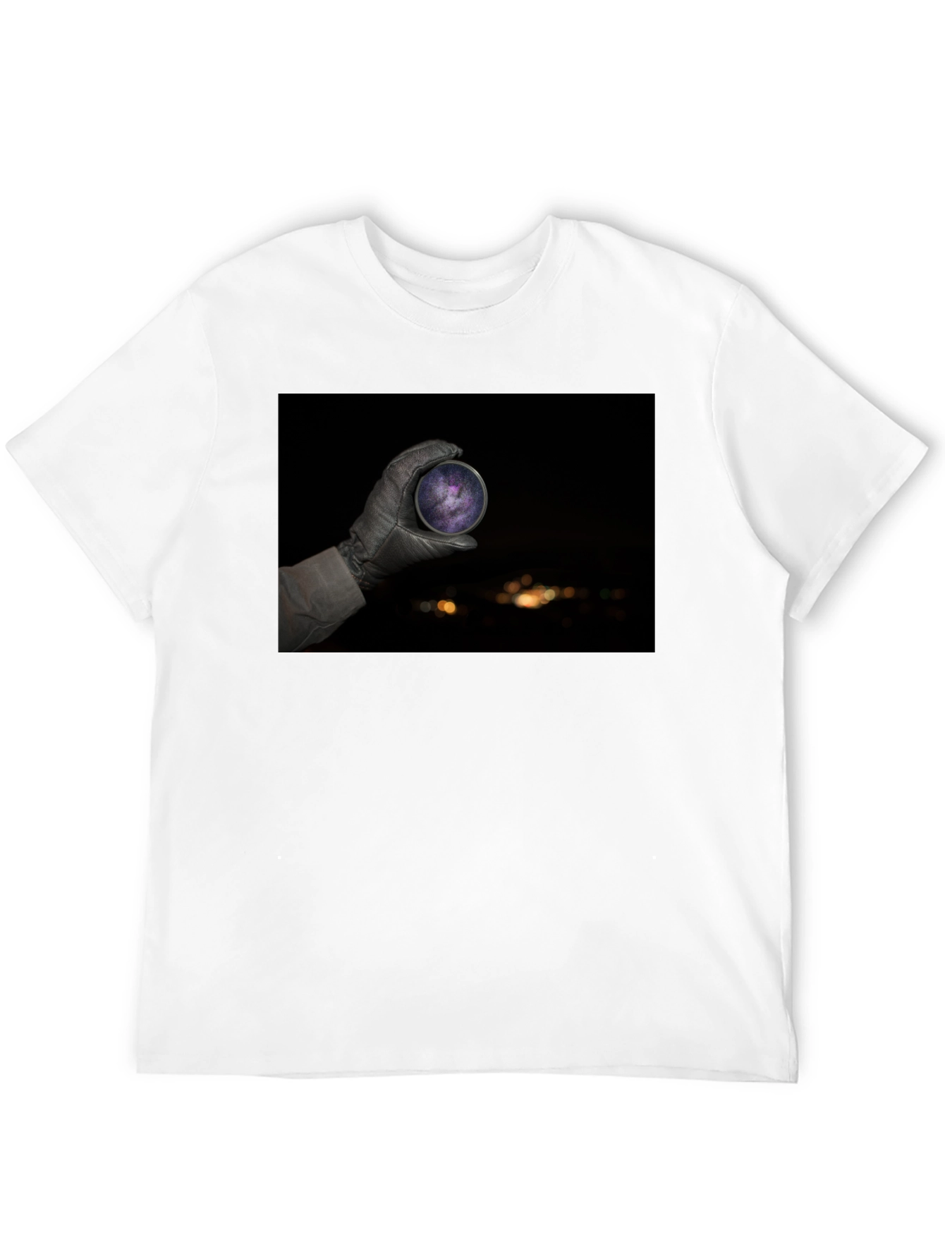 Celestial Sphere Black Tee