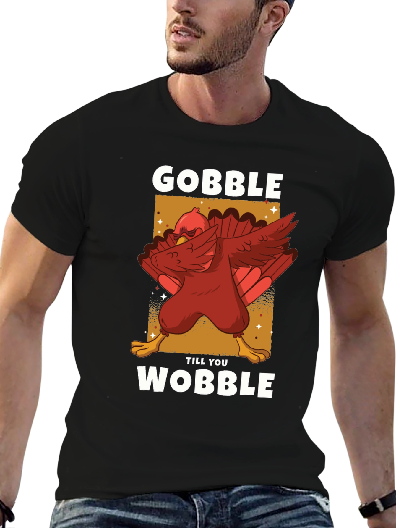 Gobble Till You Wobble Thanksgiving T-Shirt