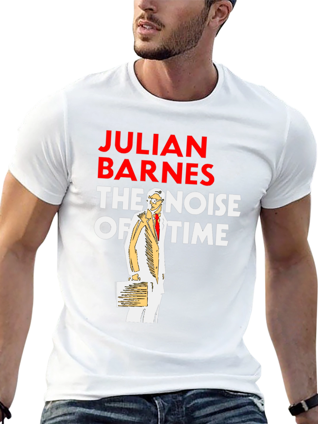 Julian Barnes The Noise of Time Graphic T-Shirt