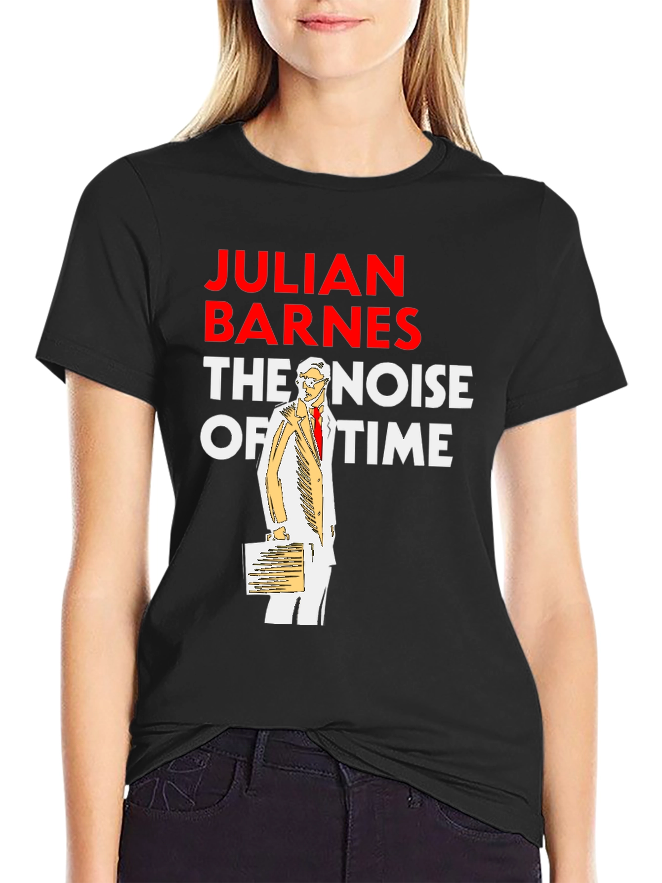 Julian Barnes The Noise of Time Graphic T-Shirt