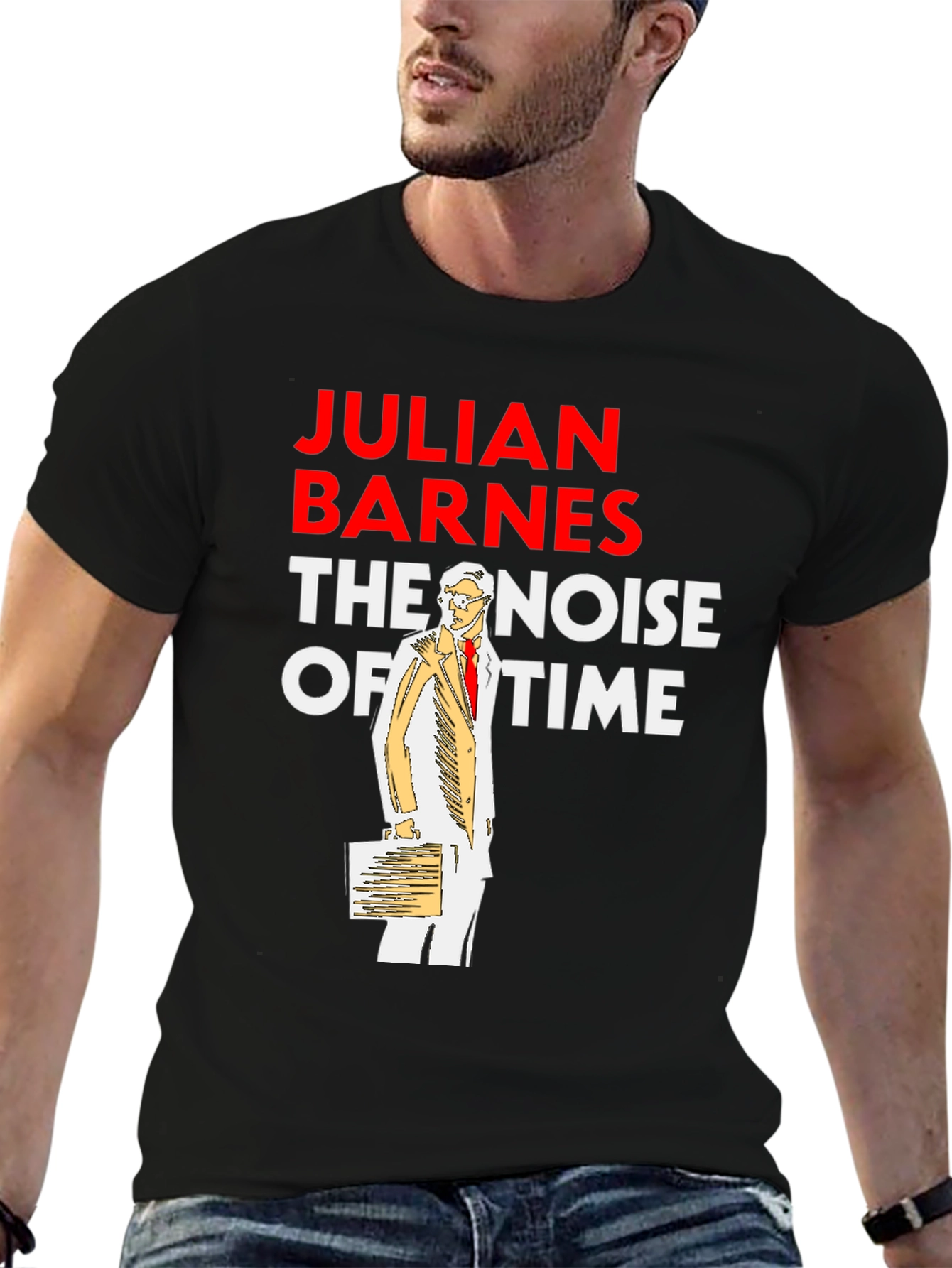 Julian Barnes The Noise of Time Graphic T-Shirt