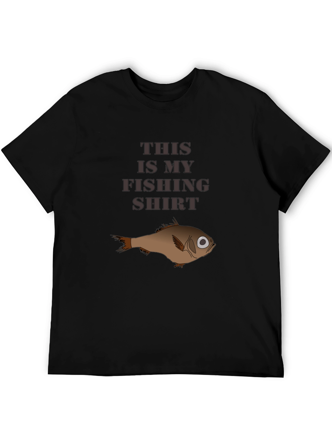 This Is My Fishing Shirt - Novelty Graphic Tee