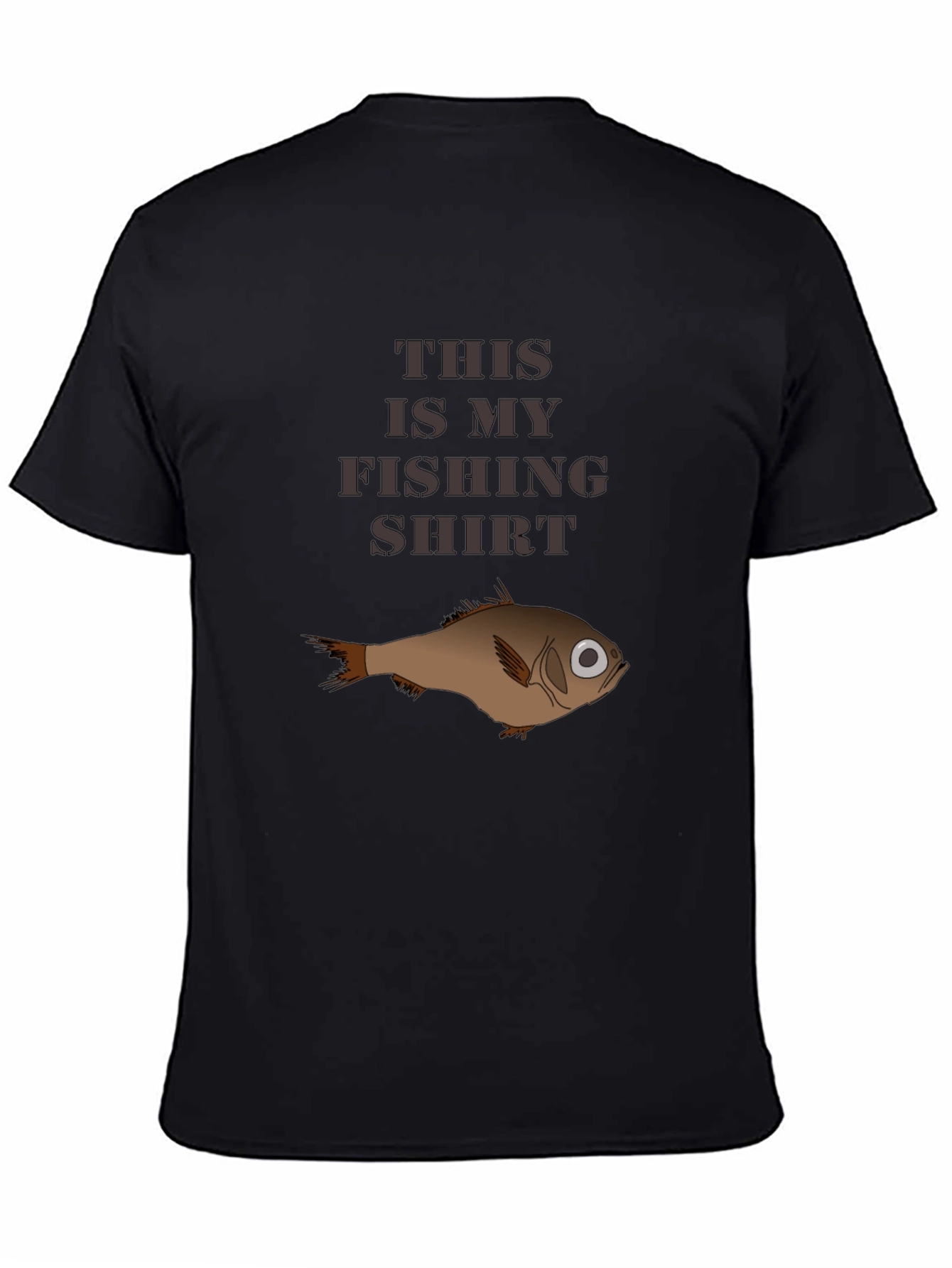 This Is My Fishing Shirt - Novelty Graphic Tee