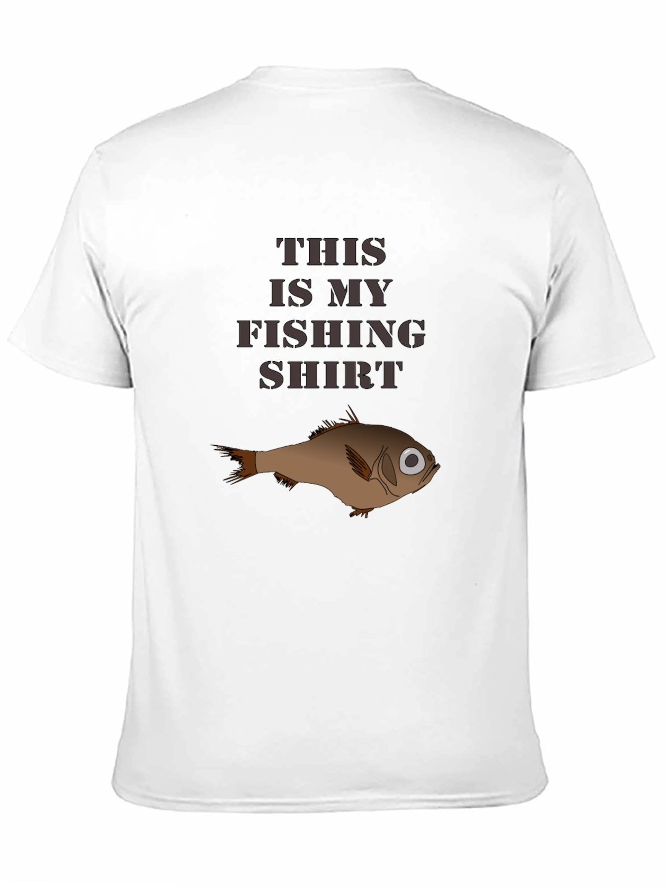 This Is My Fishing Shirt - Novelty Graphic Tee