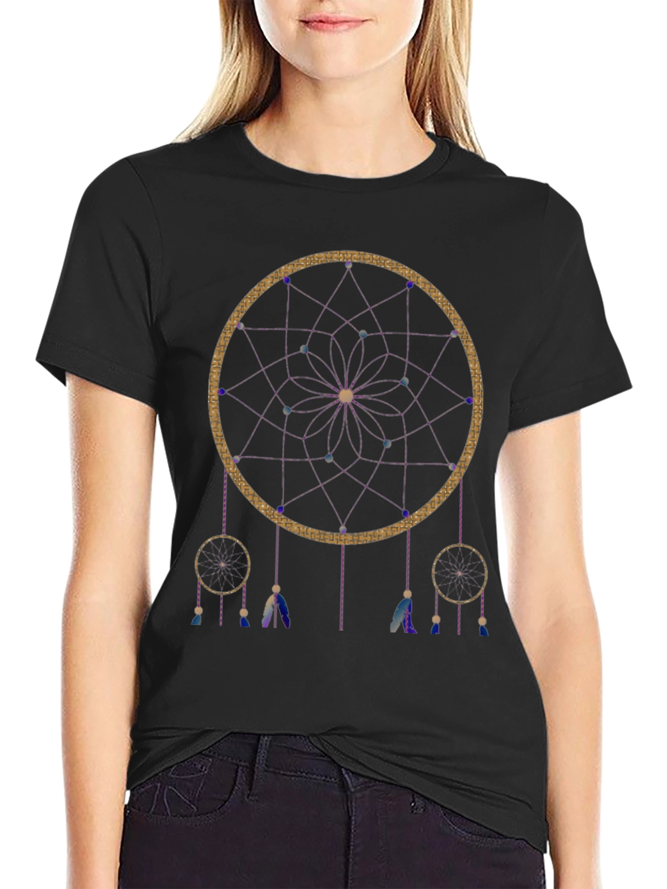 Dreamcatcher Graphic Tee - Boho Style Shirt