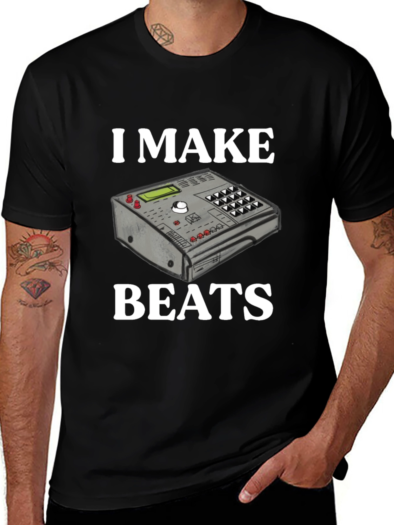 I Make Beats T-Shirt - Music Producer DJ