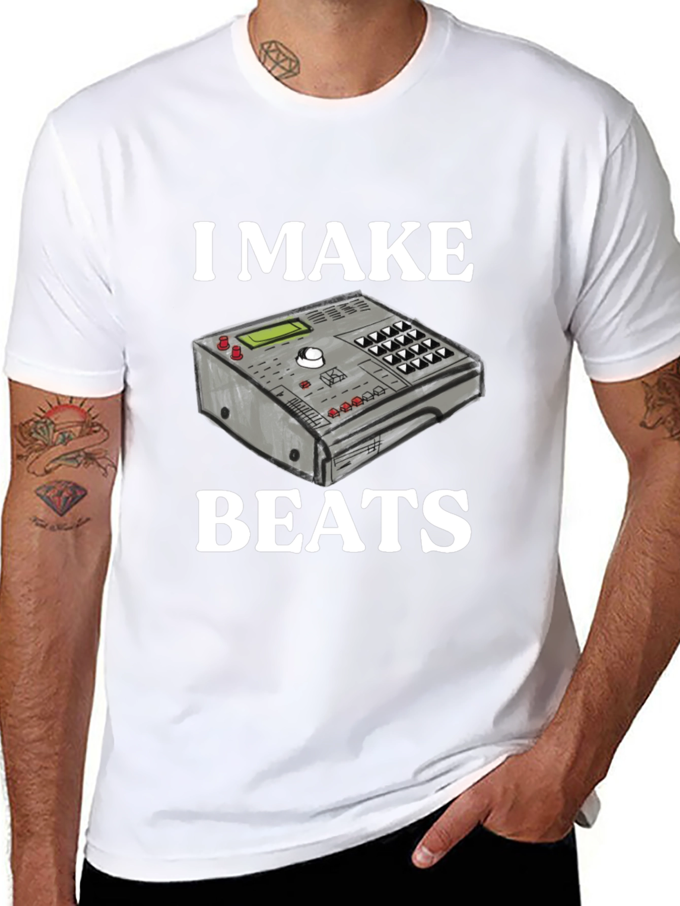 I Make Beats T-Shirt - Music Producer DJ