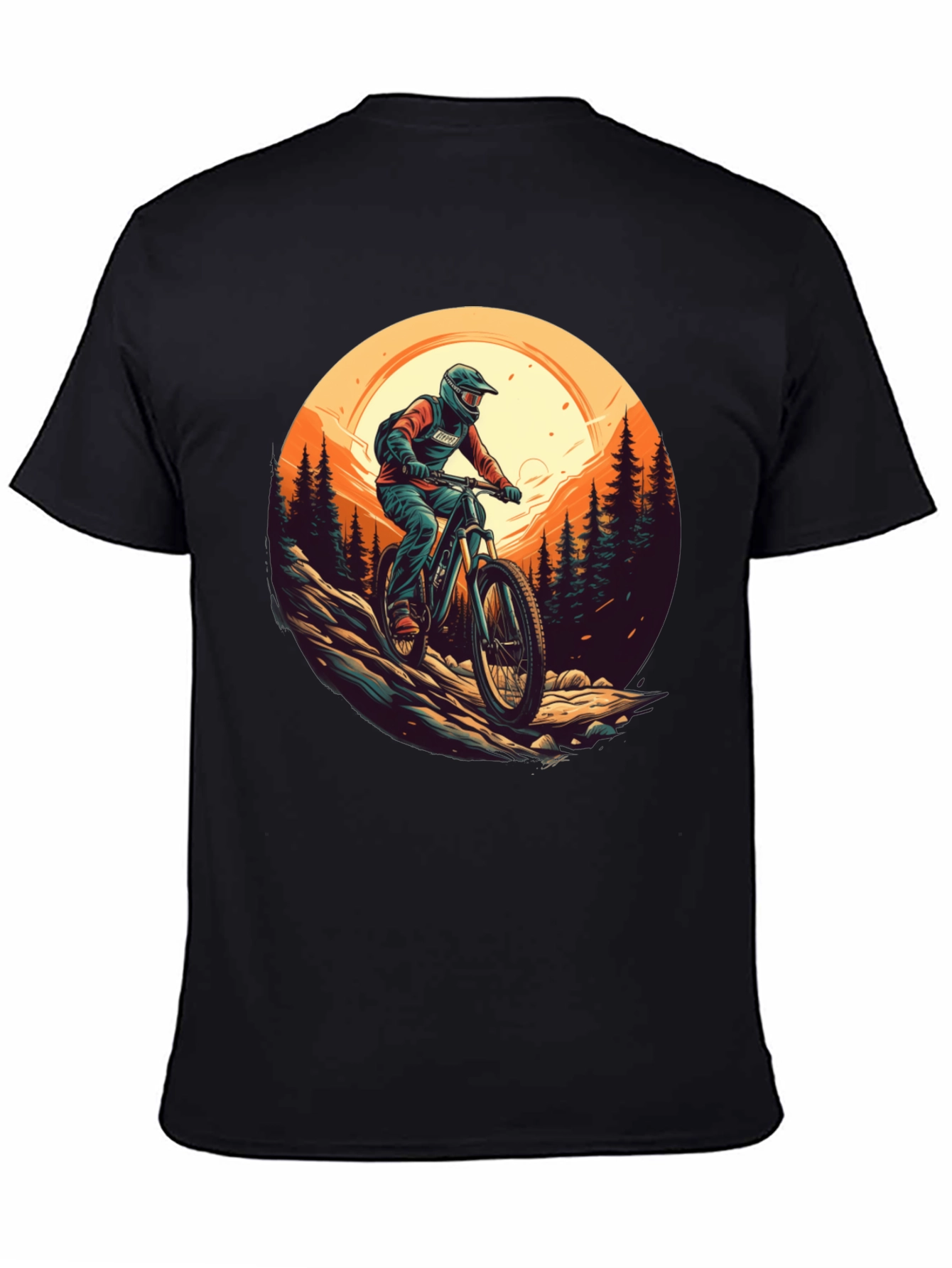 Mountain Biker Graphic Tee