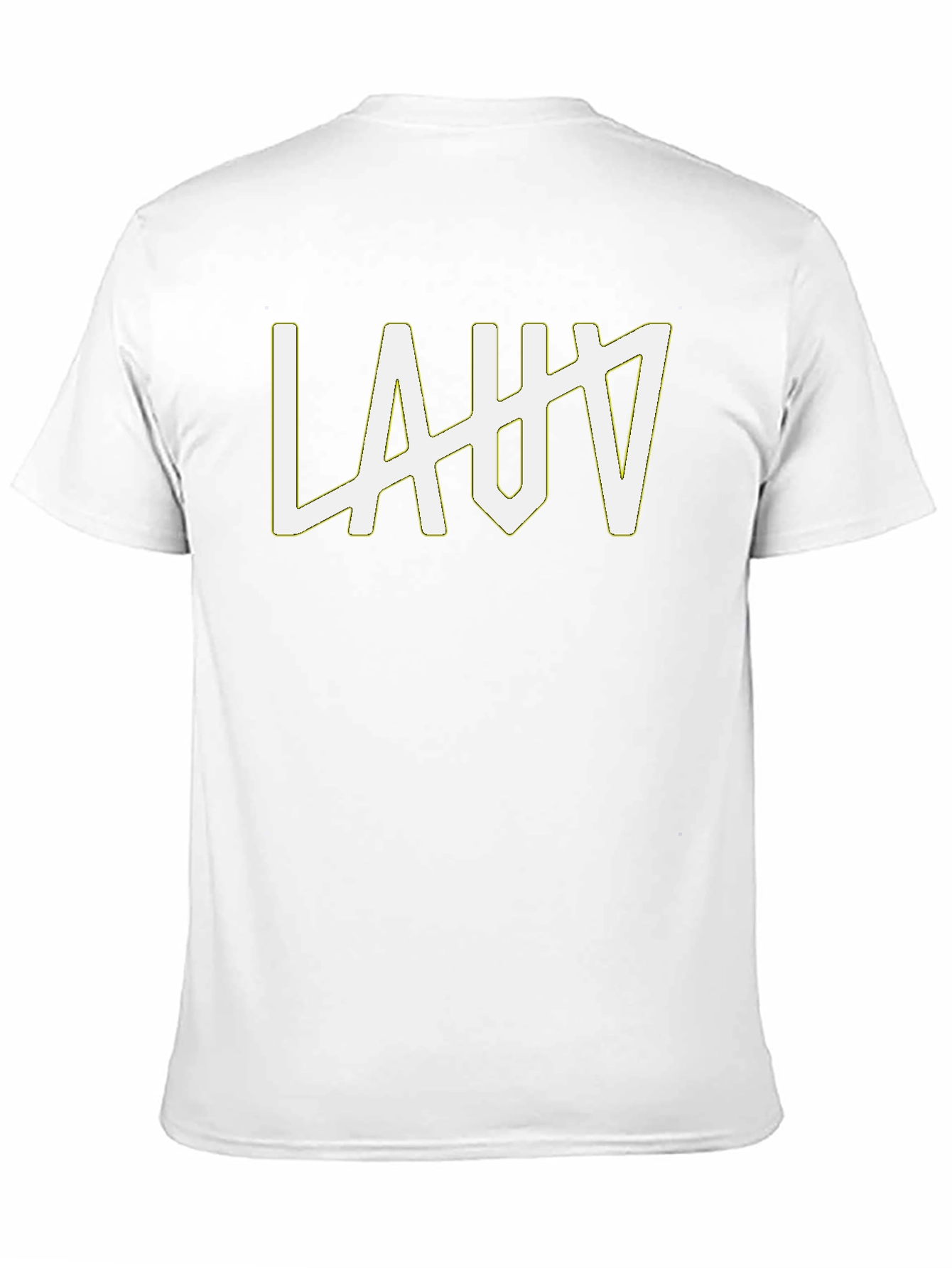LAUV Logo Black T-Shirt - Casual Fashion Tee