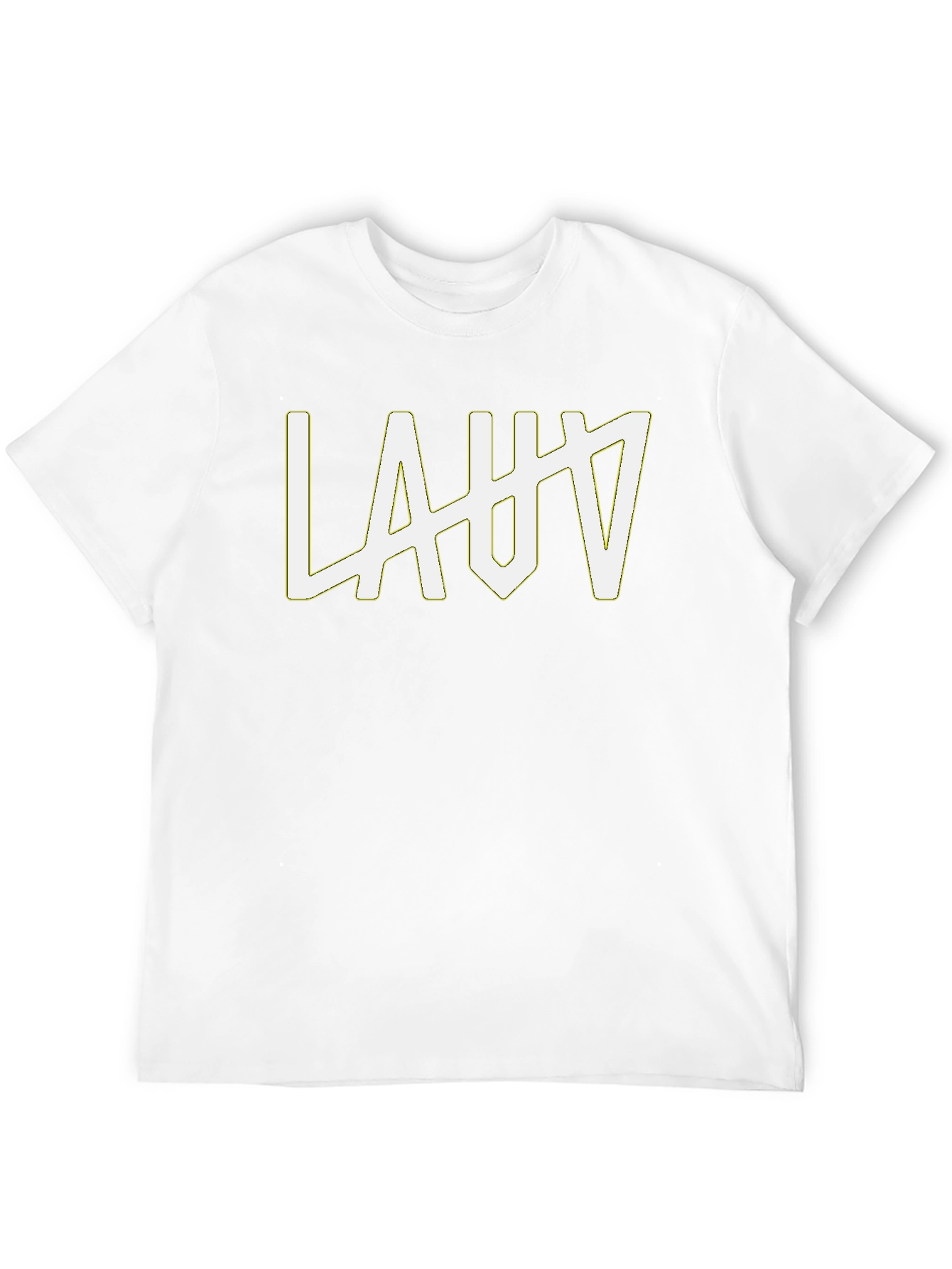 LAUV Logo Black T-Shirt - Casual Fashion Tee