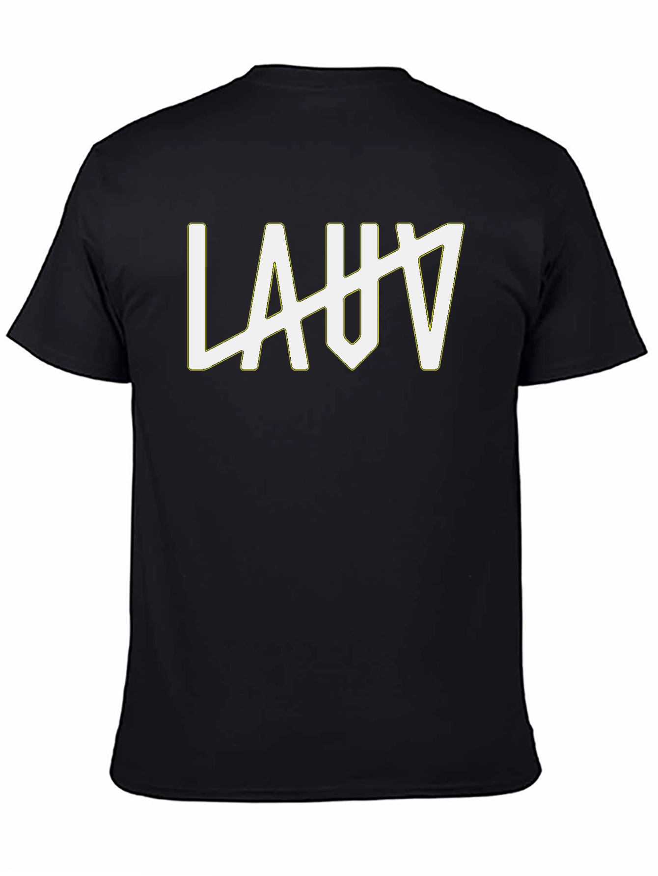 LAUV Logo Black T-Shirt - Casual Fashion Tee