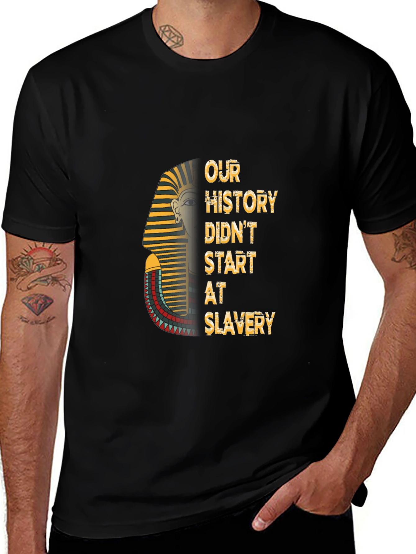 Our History Didnt Start At Slavery T-Shirt