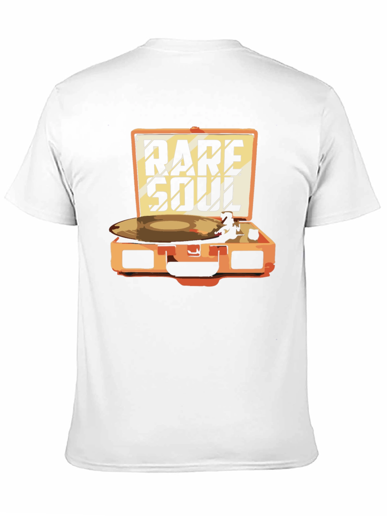 Rare Soul Turntable Graphic Tee - Music Lovers Shirt