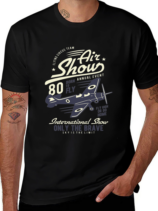 Vintage Air Show T-Shirt - Flying Circus Team
