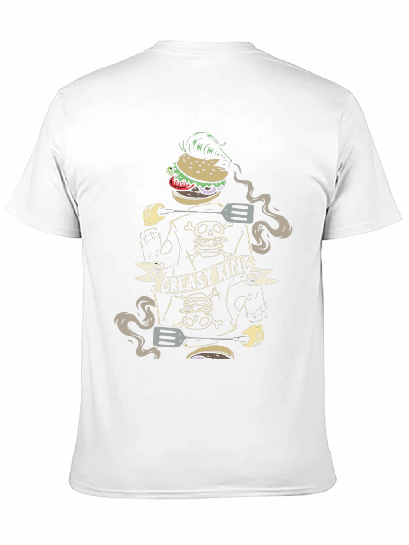 Greasy King Burger Graphic T-Shirt