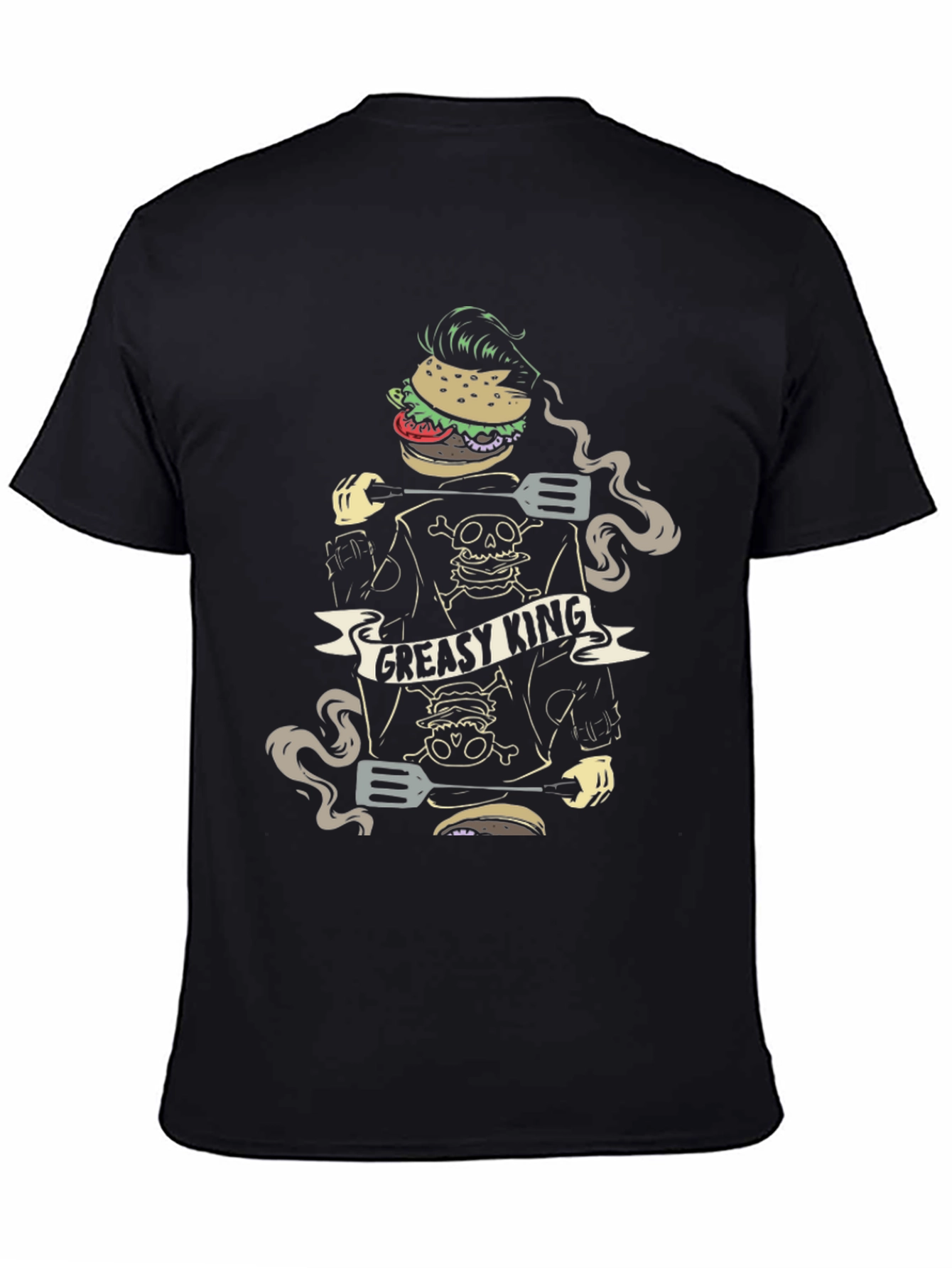 Greasy King Burger Graphic T-Shirt