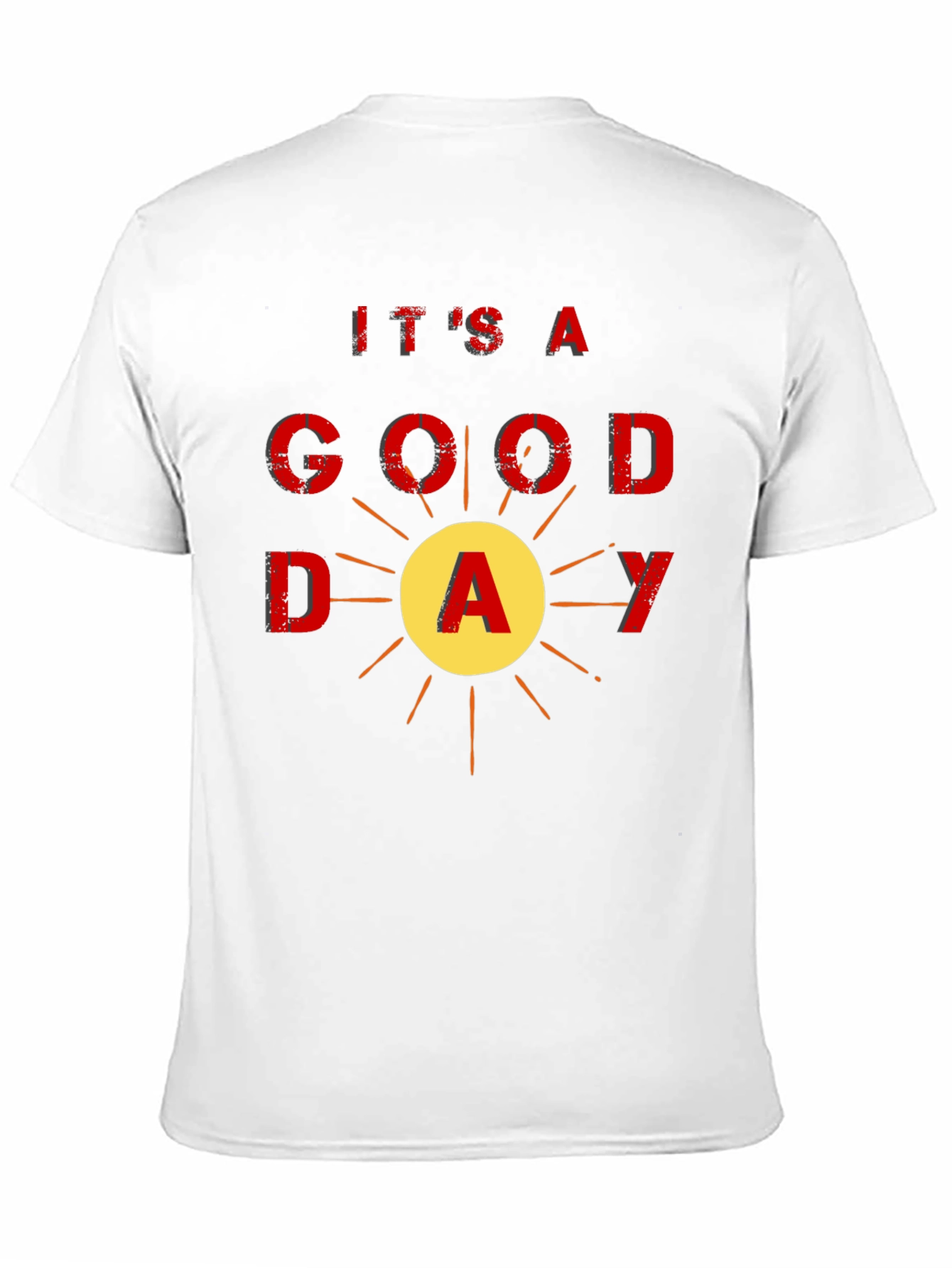 Its A Good Day Black Graphic Tee