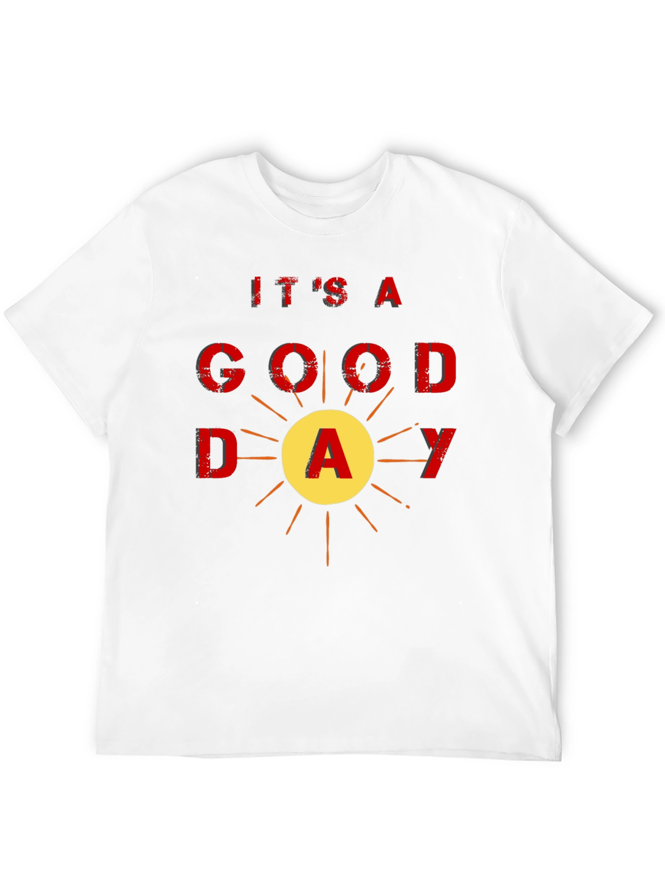 Its A Good Day Black Graphic Tee