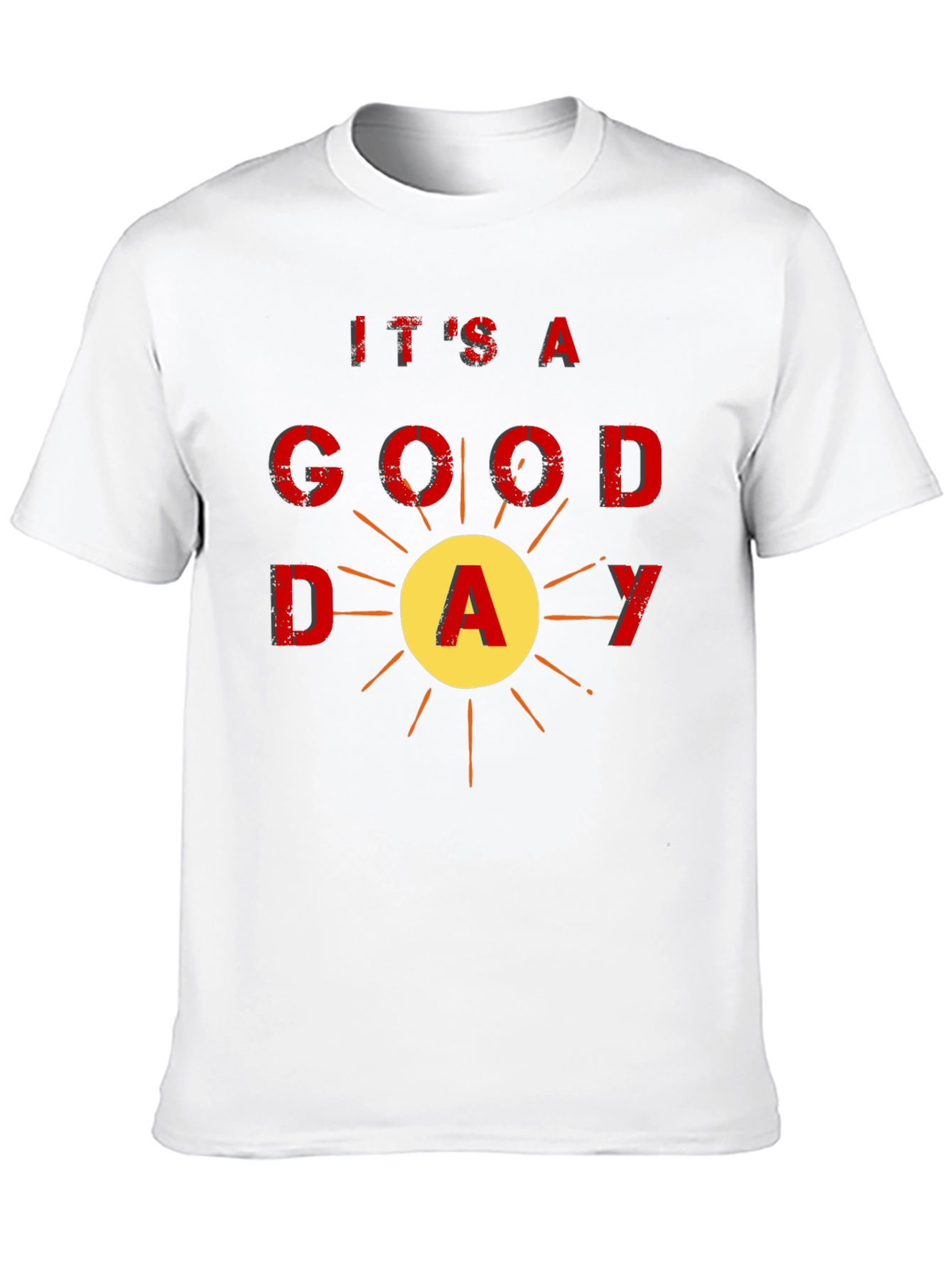 Its A Good Day Black Graphic Tee