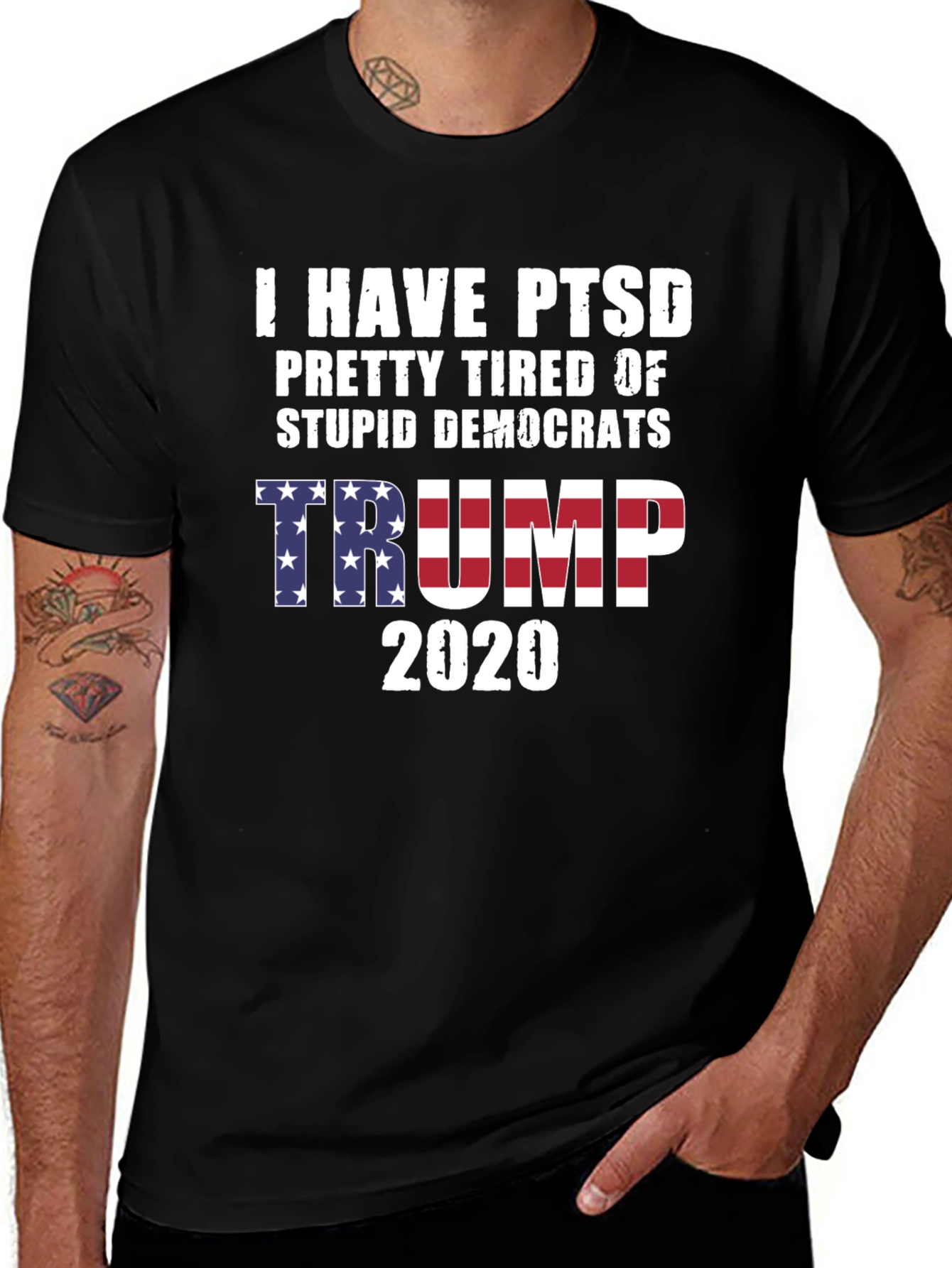 I HAVE PTSD Trump 2020 Political T-Shirt