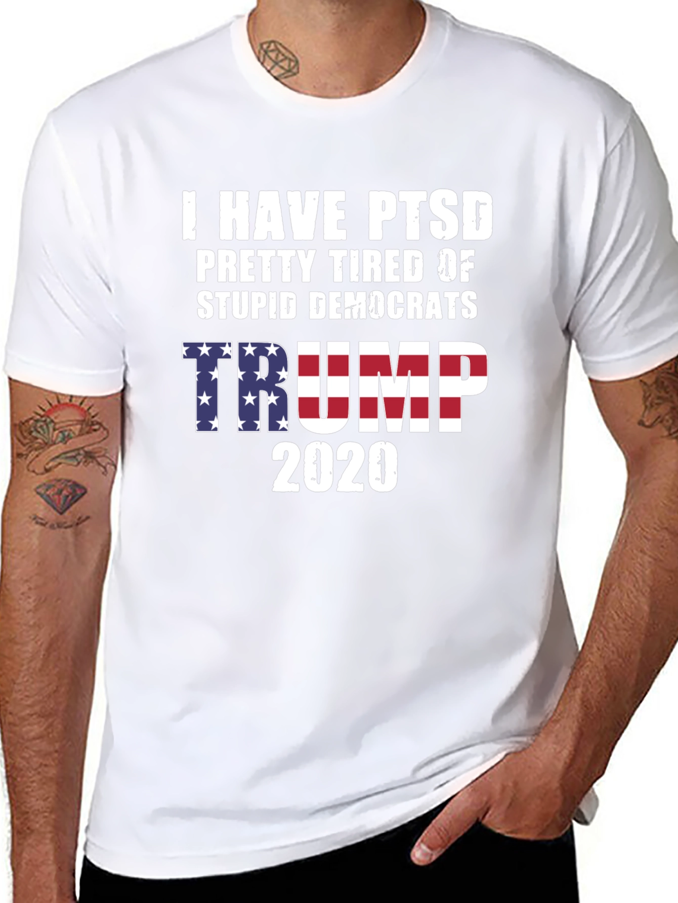 I HAVE PTSD Trump 2020 Political T-Shirt