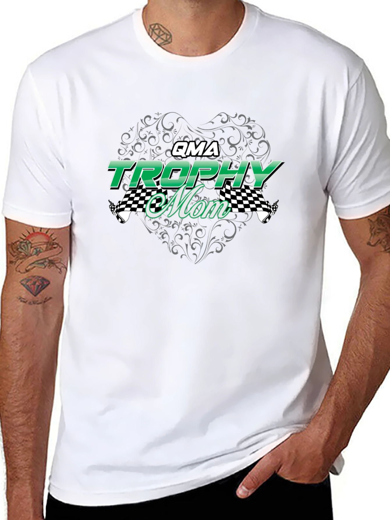 QMA Trophy Mom Black T-Shirt