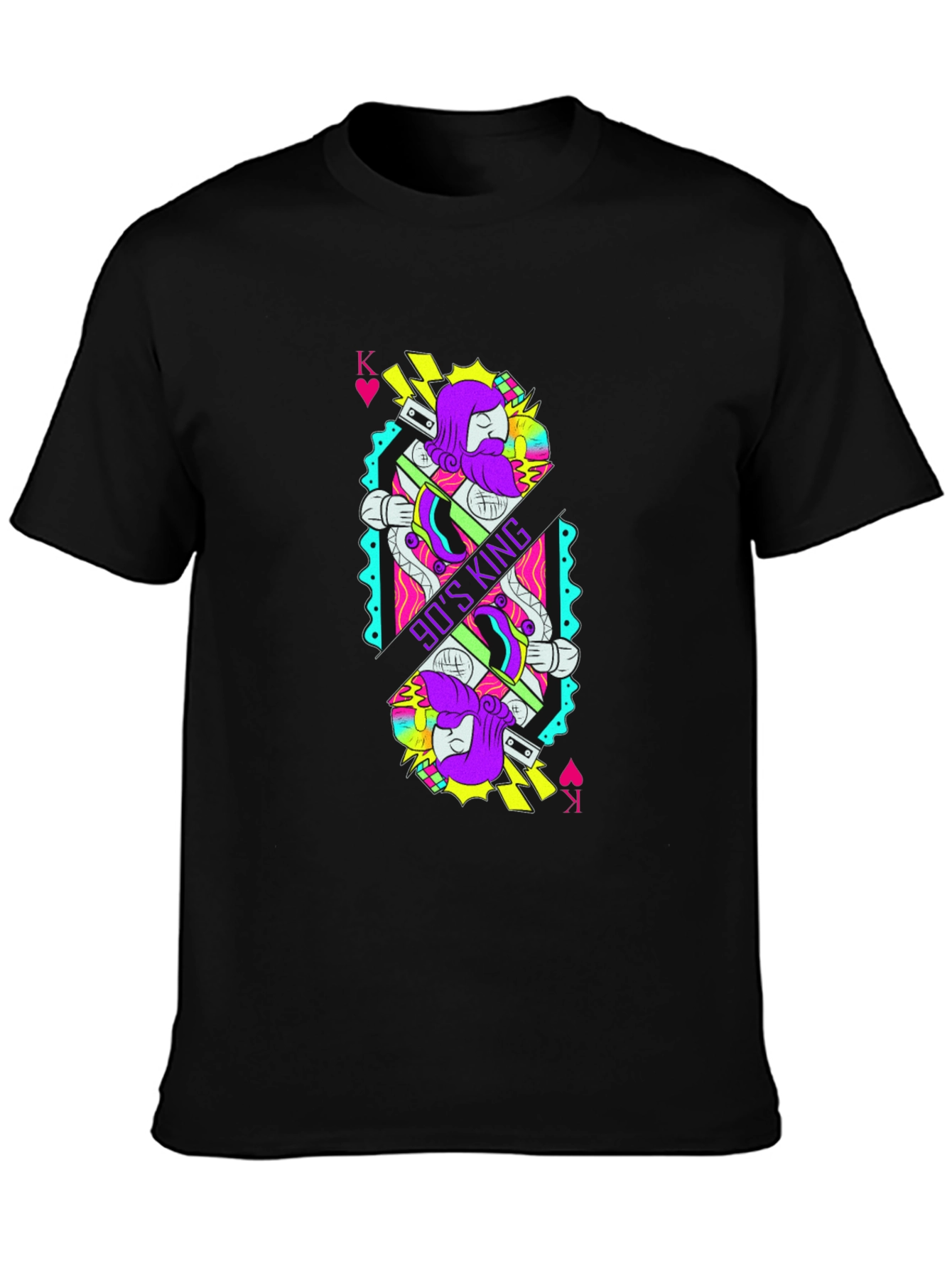 90s King Graphic Tee - Retro Nostalgia Shirt