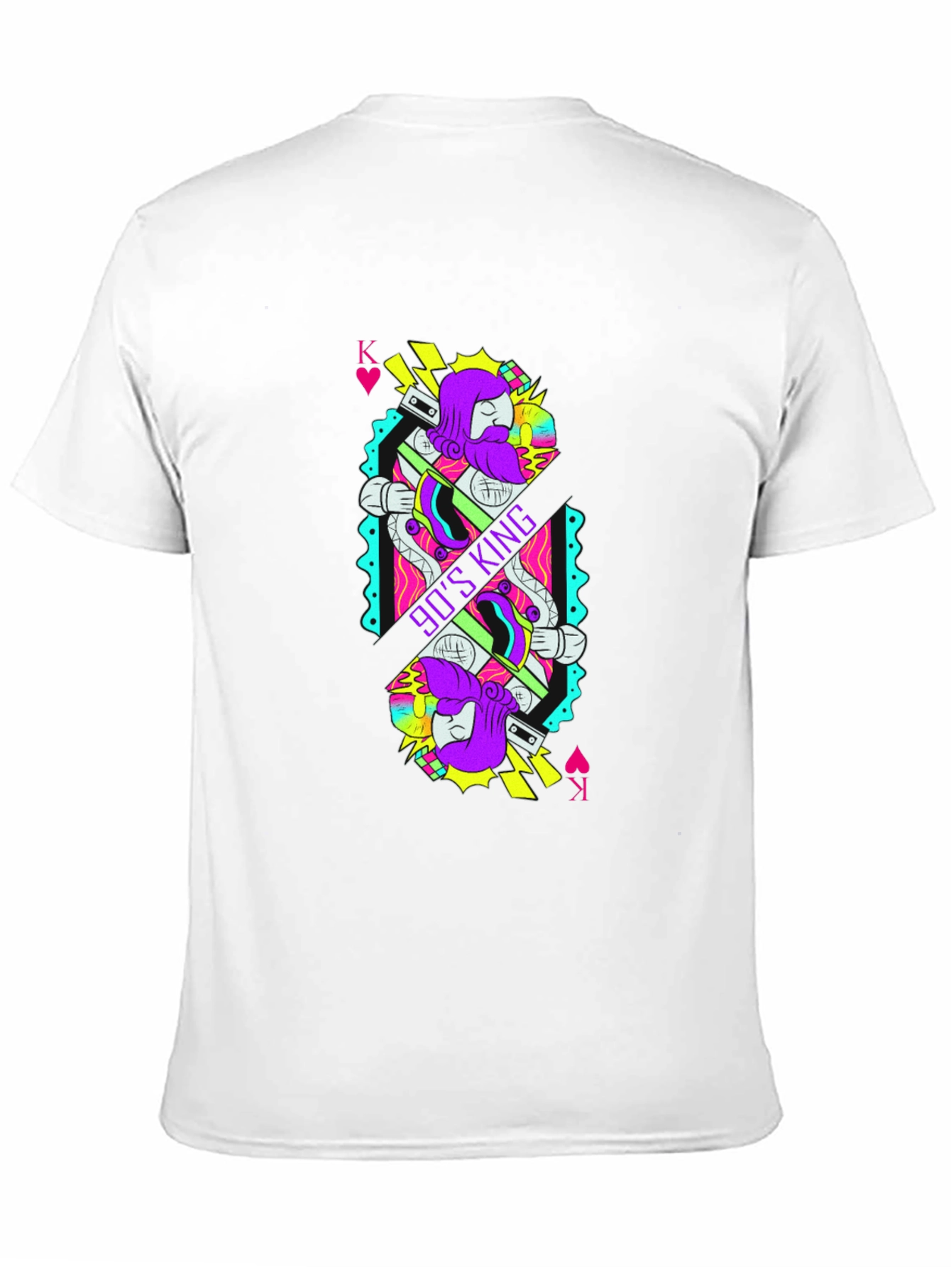 90s King Graphic Tee - Retro Nostalgia Shirt