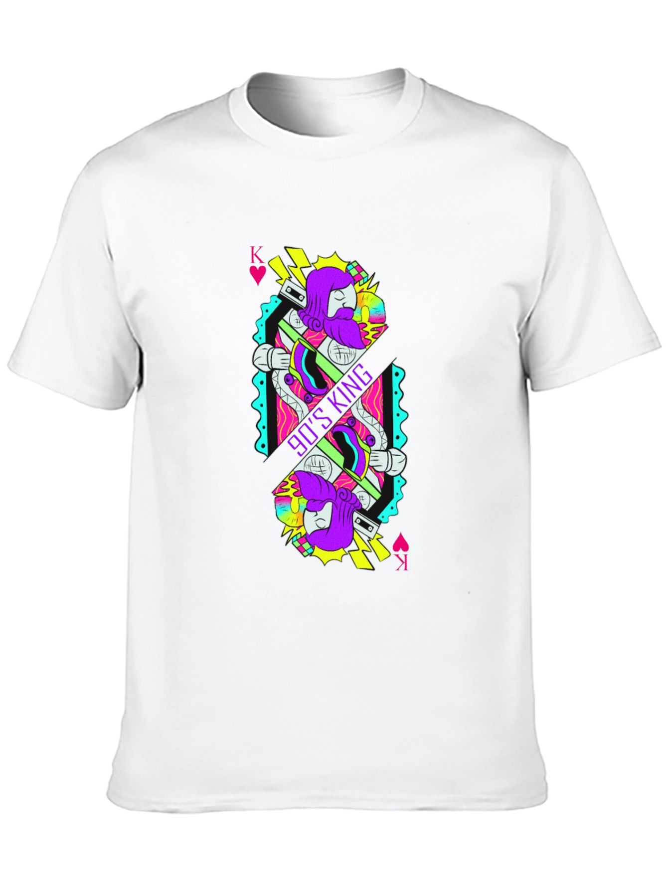 90s King Graphic Tee - Retro Nostalgia Shirt