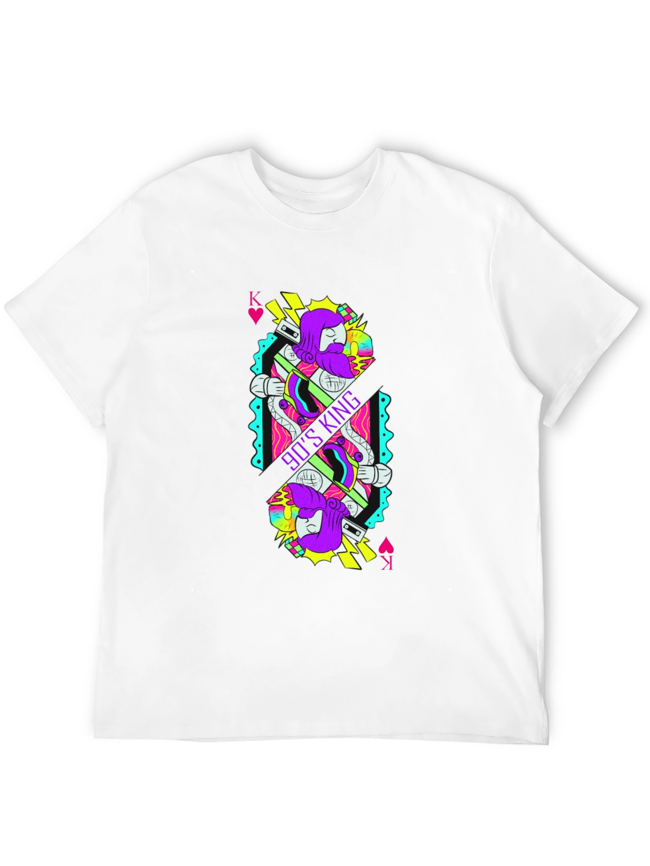 90s King Graphic Tee - Retro Nostalgia Shirt