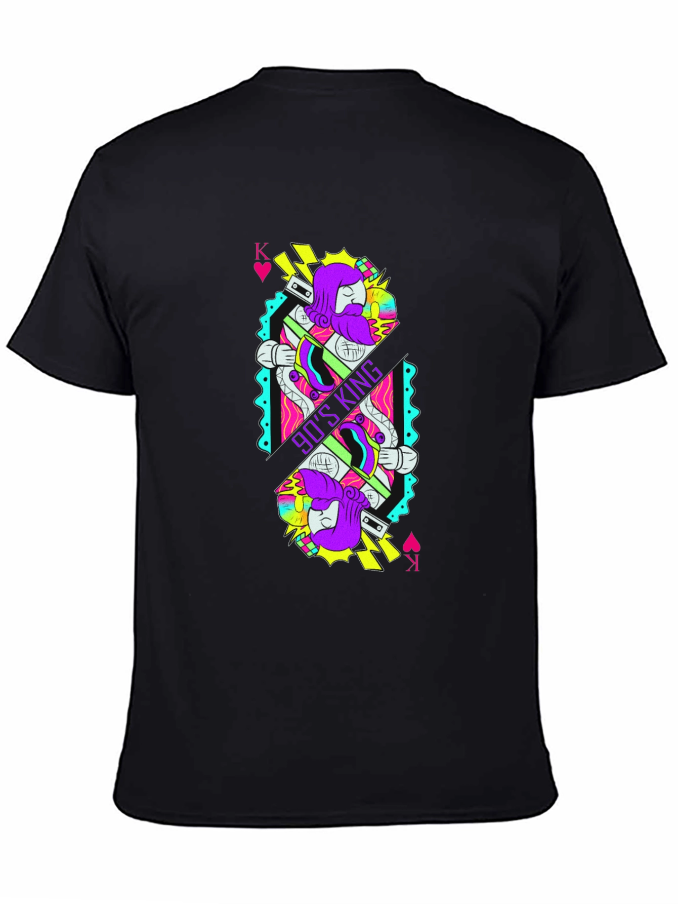 90s King Graphic Tee - Retro Nostalgia Shirt