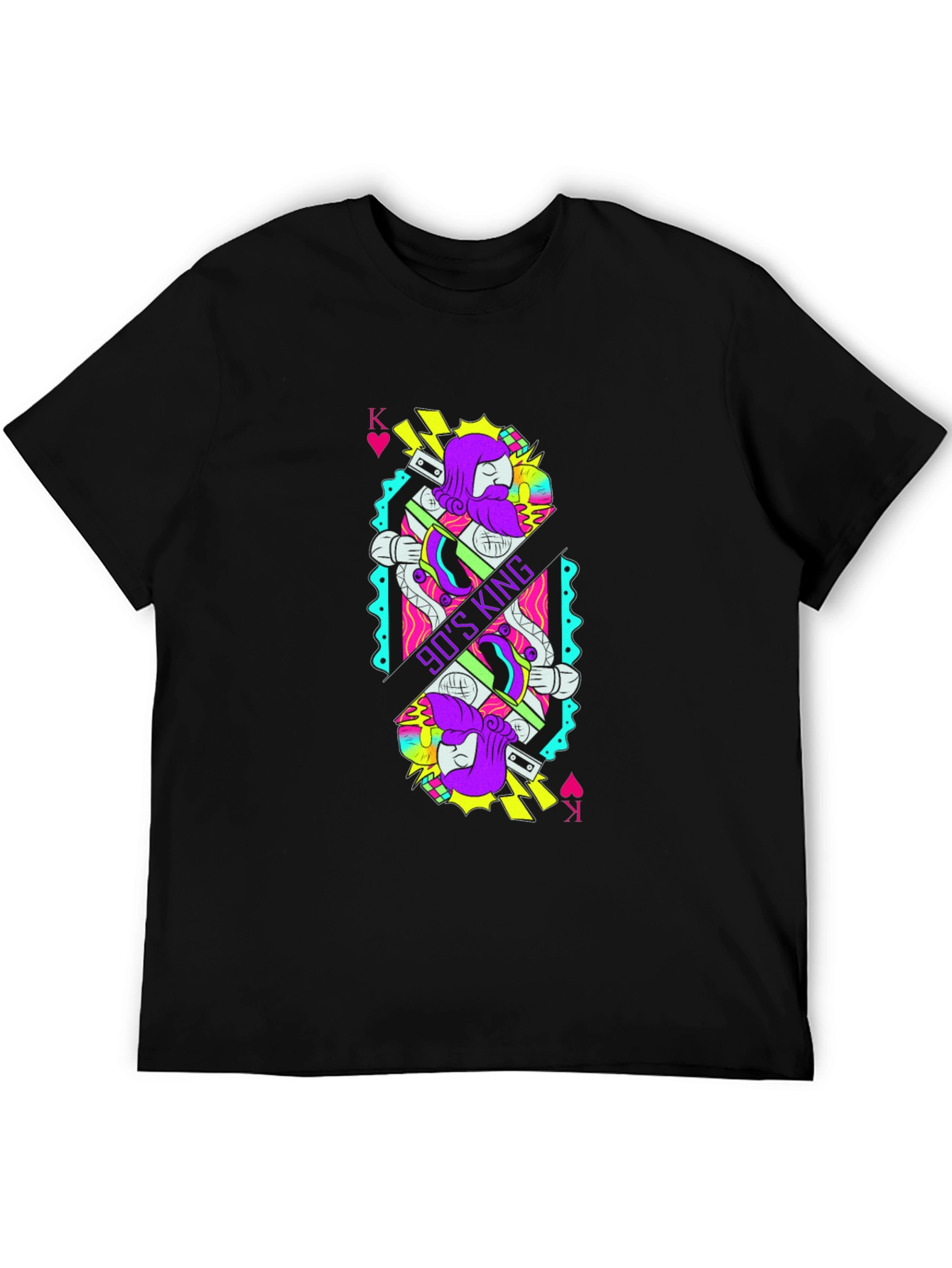 90s King Graphic Tee - Retro Nostalgia Shirt