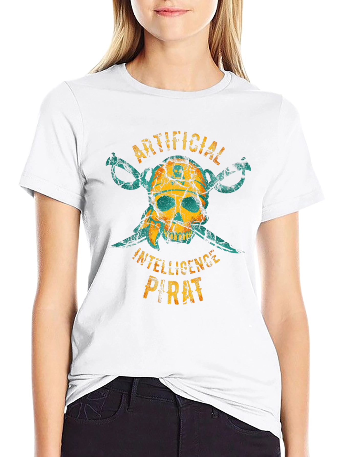 Artificial Intelligence Pirate T-Shirt
