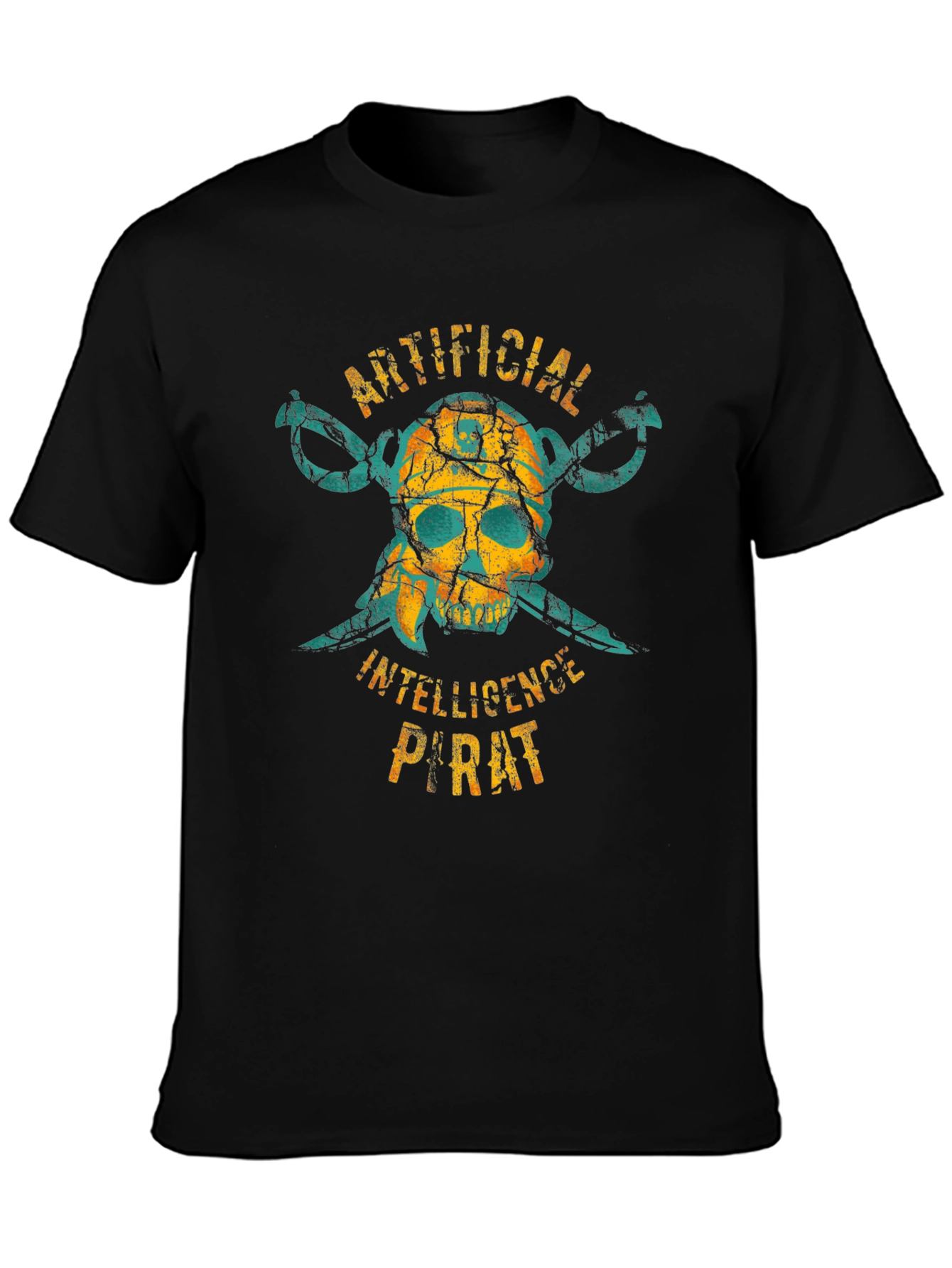 Artificial Intelligence Pirate T-Shirt
