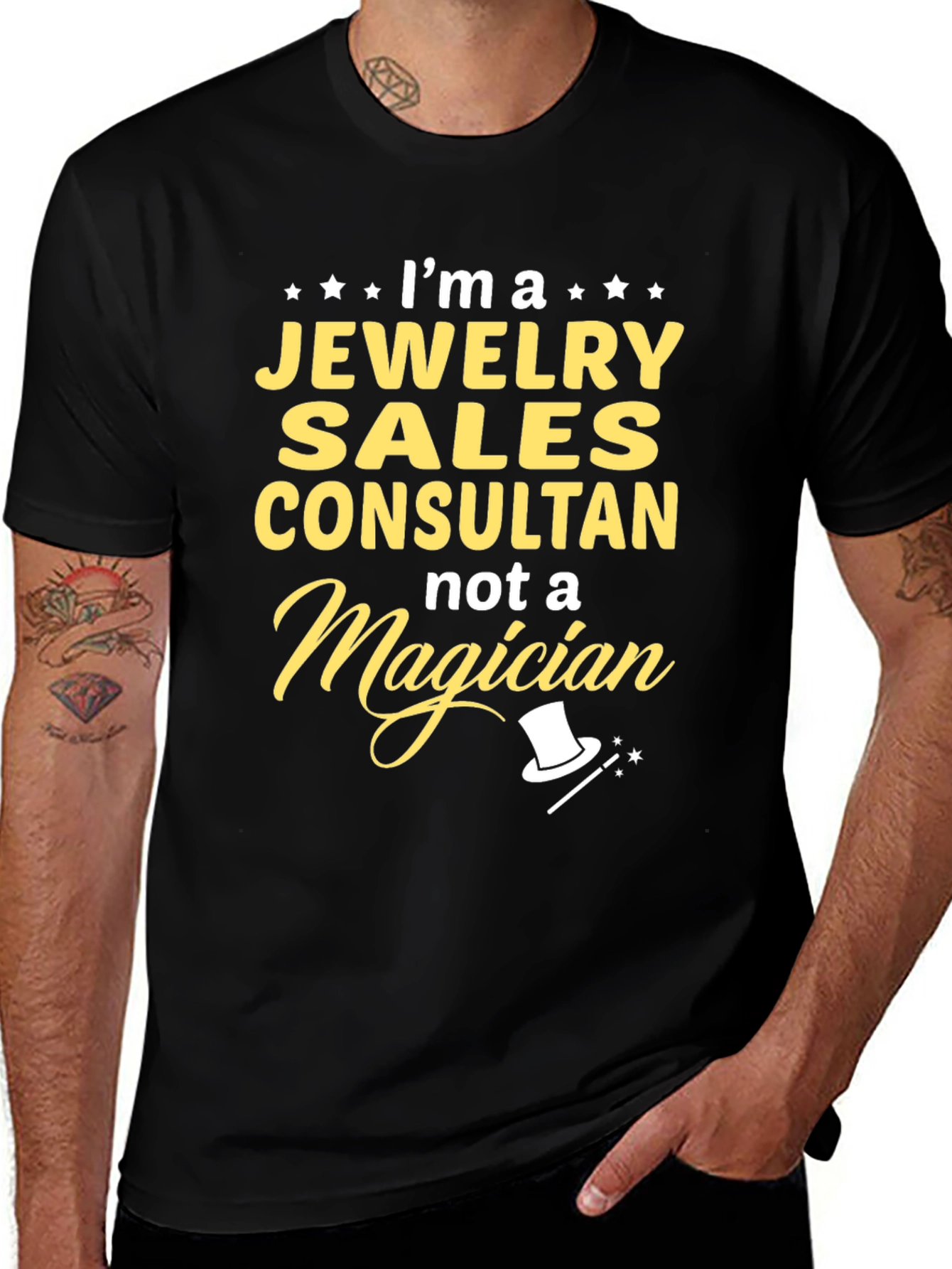 Jewelry Sales Consultant T-Shirt - Not a Magician