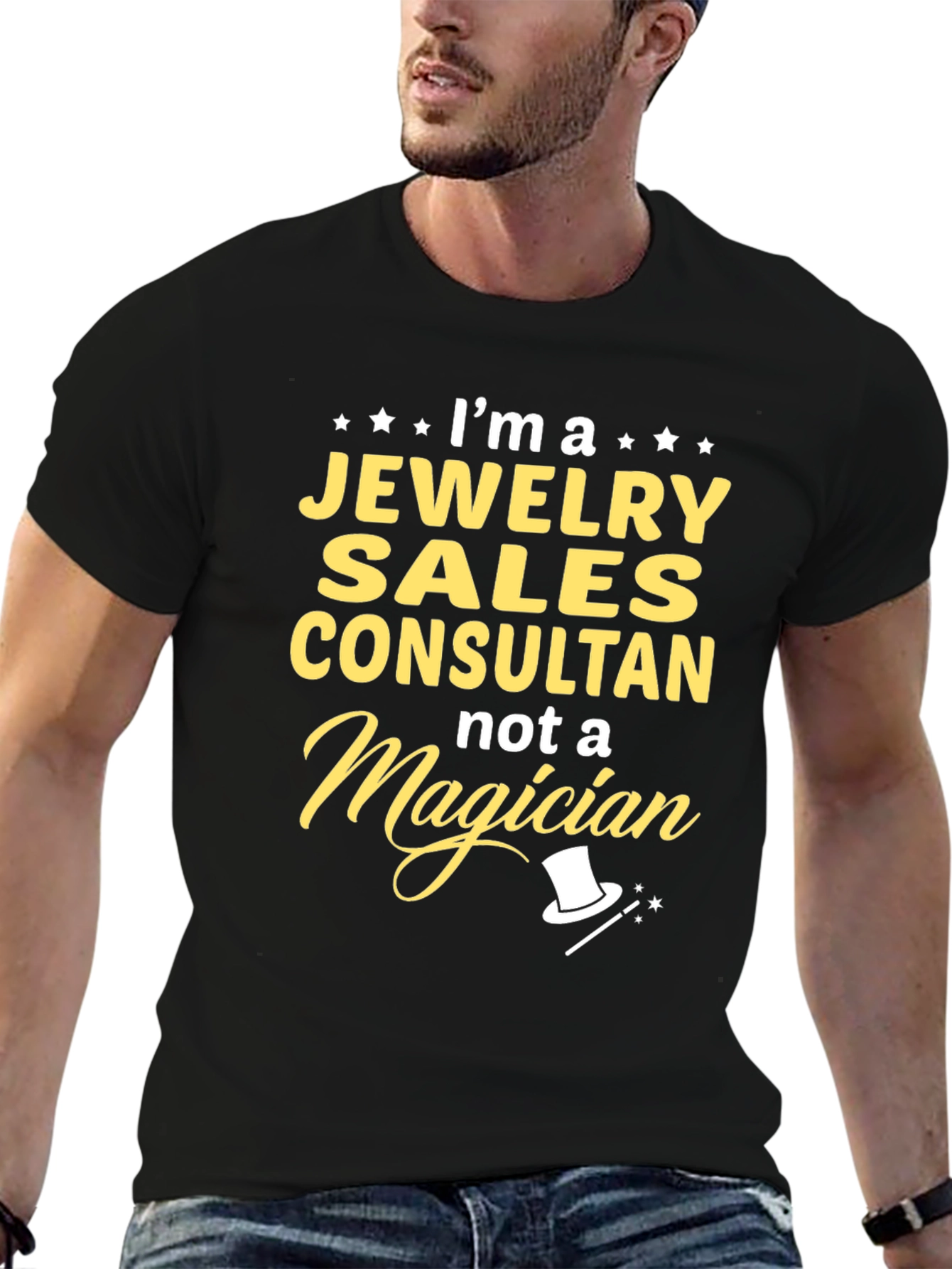 Jewelry Sales Consultant T-Shirt - Not a Magician