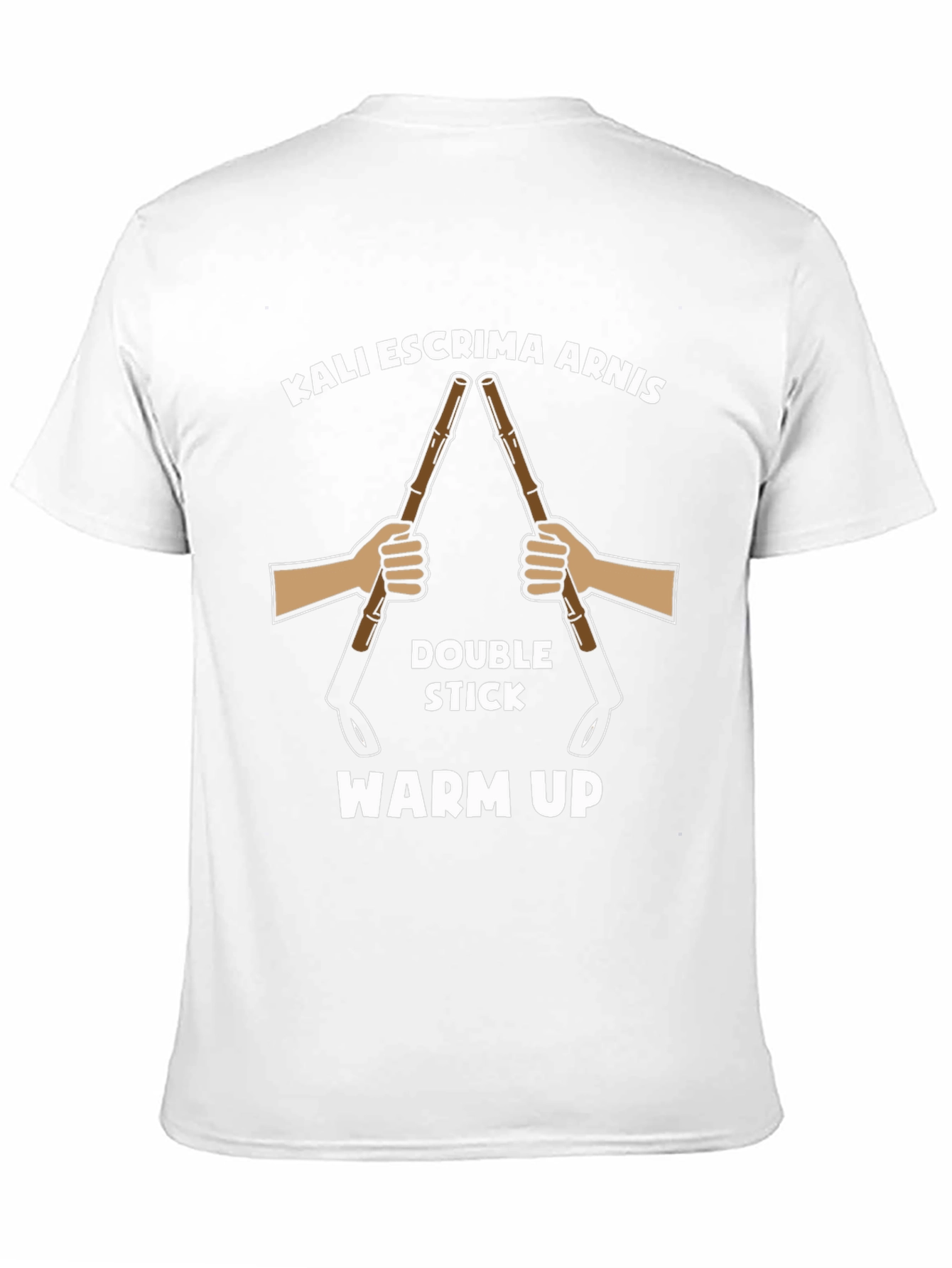 Kali Escrima Arnis Double Stick Martial Arts T-Shirt